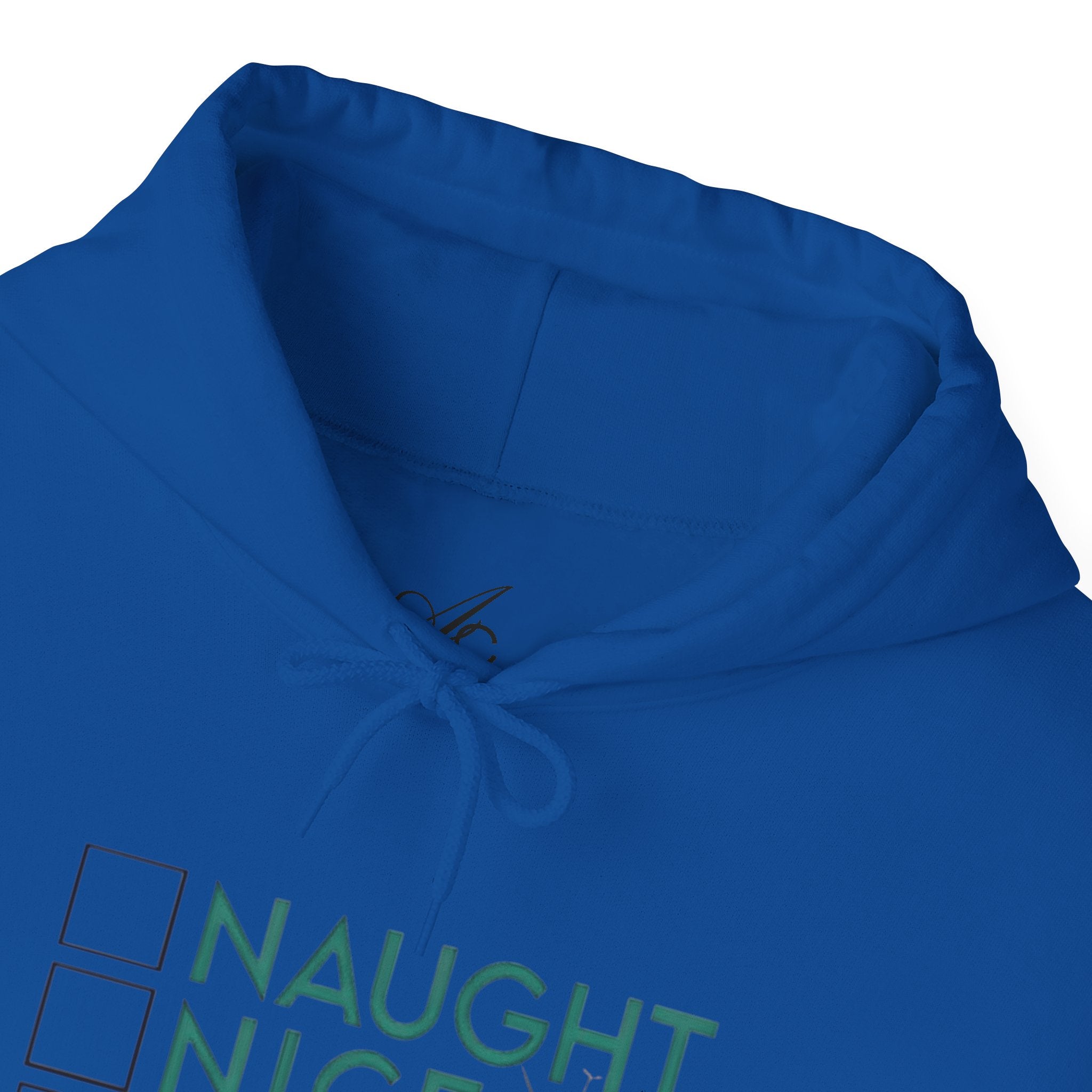 Holiday Hoodie — "Naughty, Nice, I Tried" Funny Christmas Sweatshirt