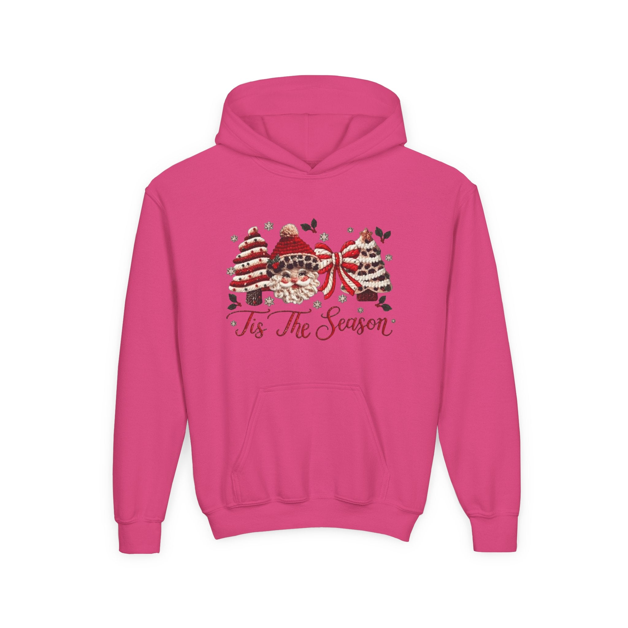 Youth Hoodie  Grinch Christmas Scene with 'Maybe Christmas' Quote