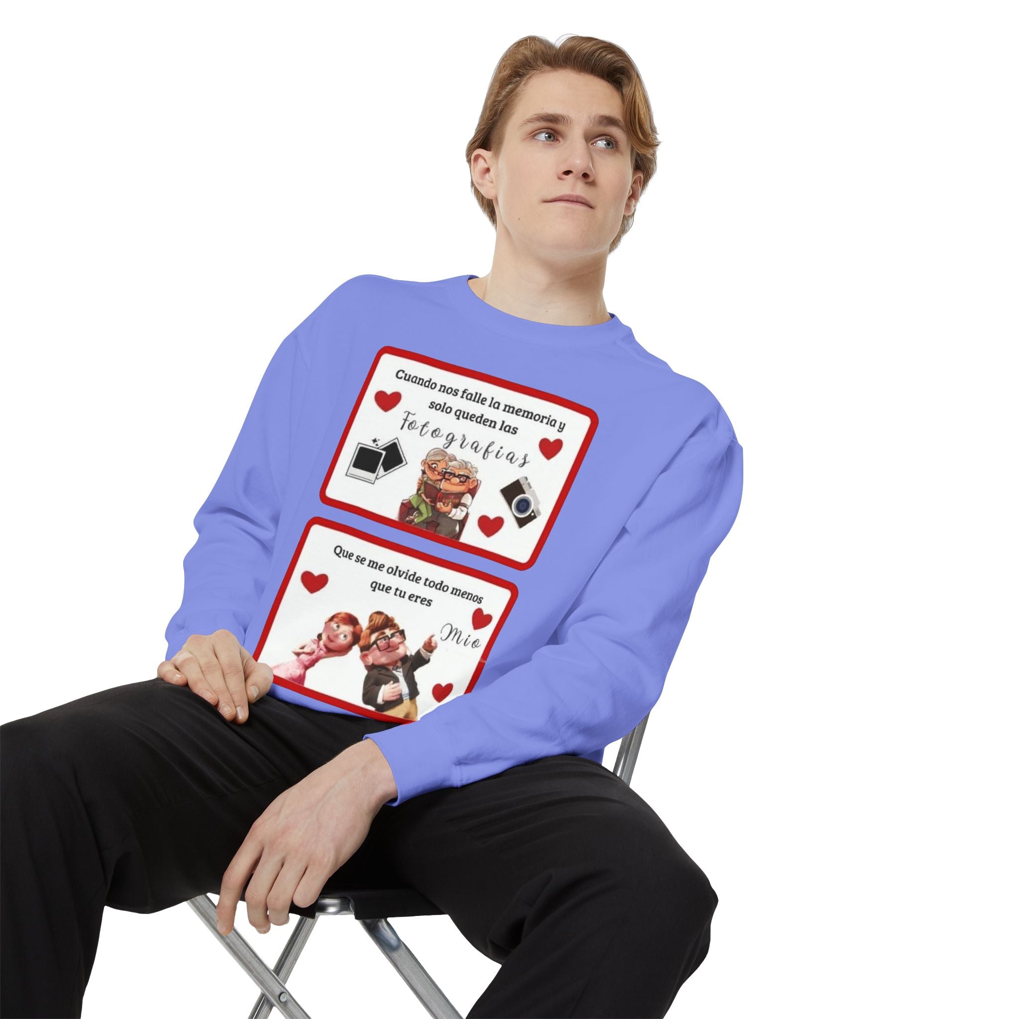 Valentine's Day Photo Collage  Romantico SAN VALENTÍN sweatshirt