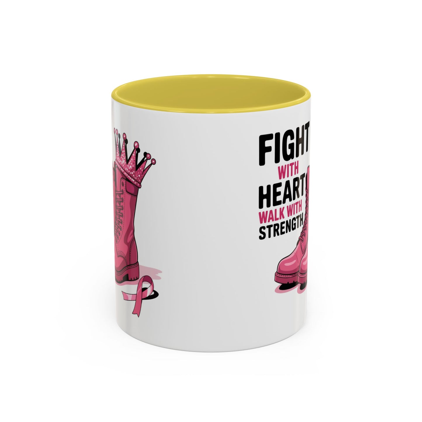 You Beat It! Cancer Survivor Mug | Motivational Gift for Her or Him | Warrior Mug