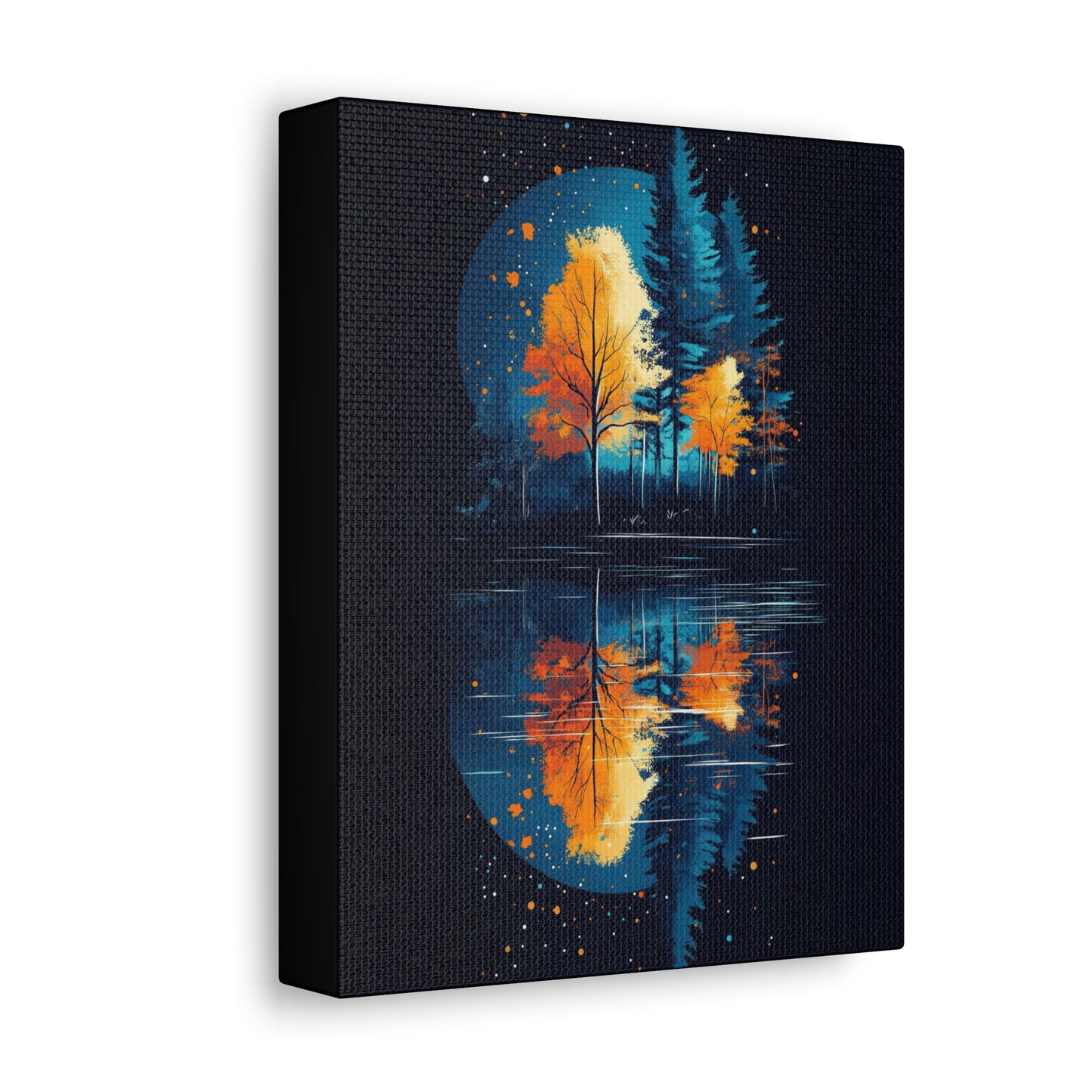 Vibrant Autumn Landscape Canvas Art | Fall Decor | Nature Wall Art | Home Decor | Gift for Nature Lovers