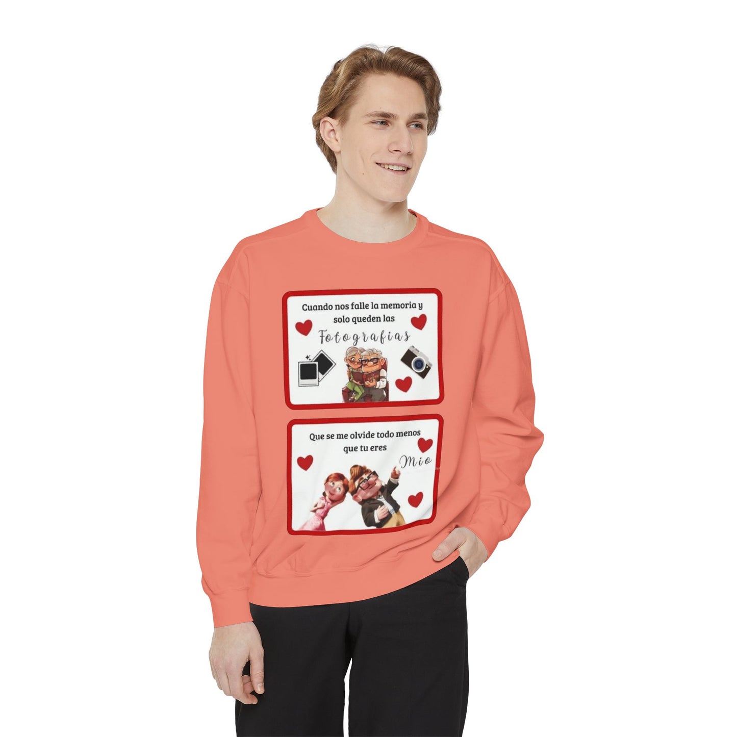 Valentine's Day Photo Collage  Romantico SAN VALENTÍN sweatshirt