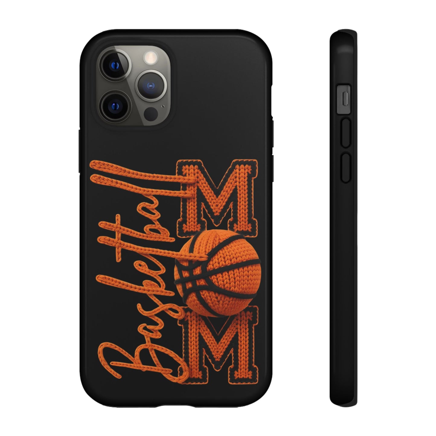 Basketball Mom Phone Case  'Basketball MOM' Protective Hard Cover