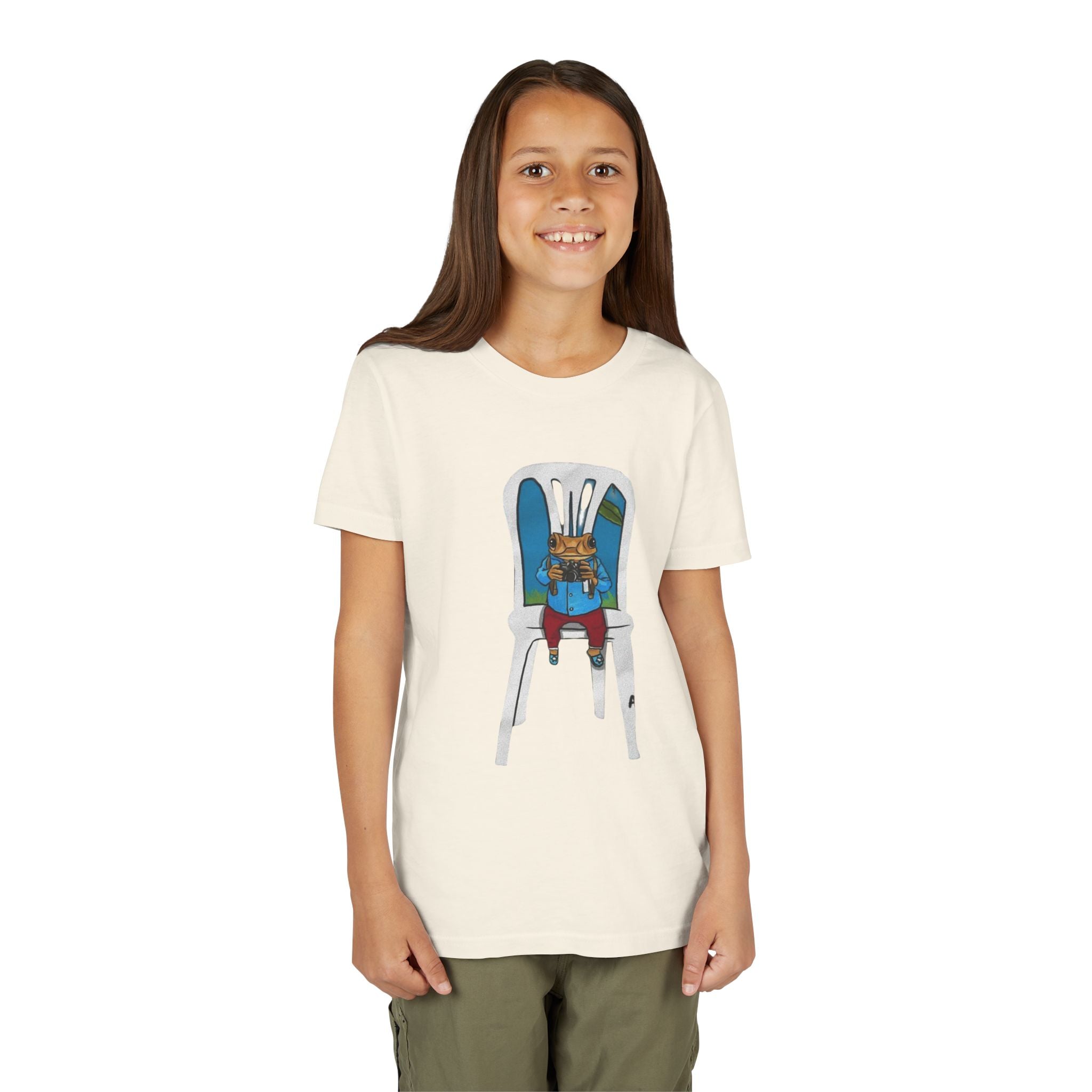 Kids Concho on a High Chair T-Shirt Cute Baby Rabbit Feeding Tee kids PUERTO RICO CHRISTMAS T-SHIRT