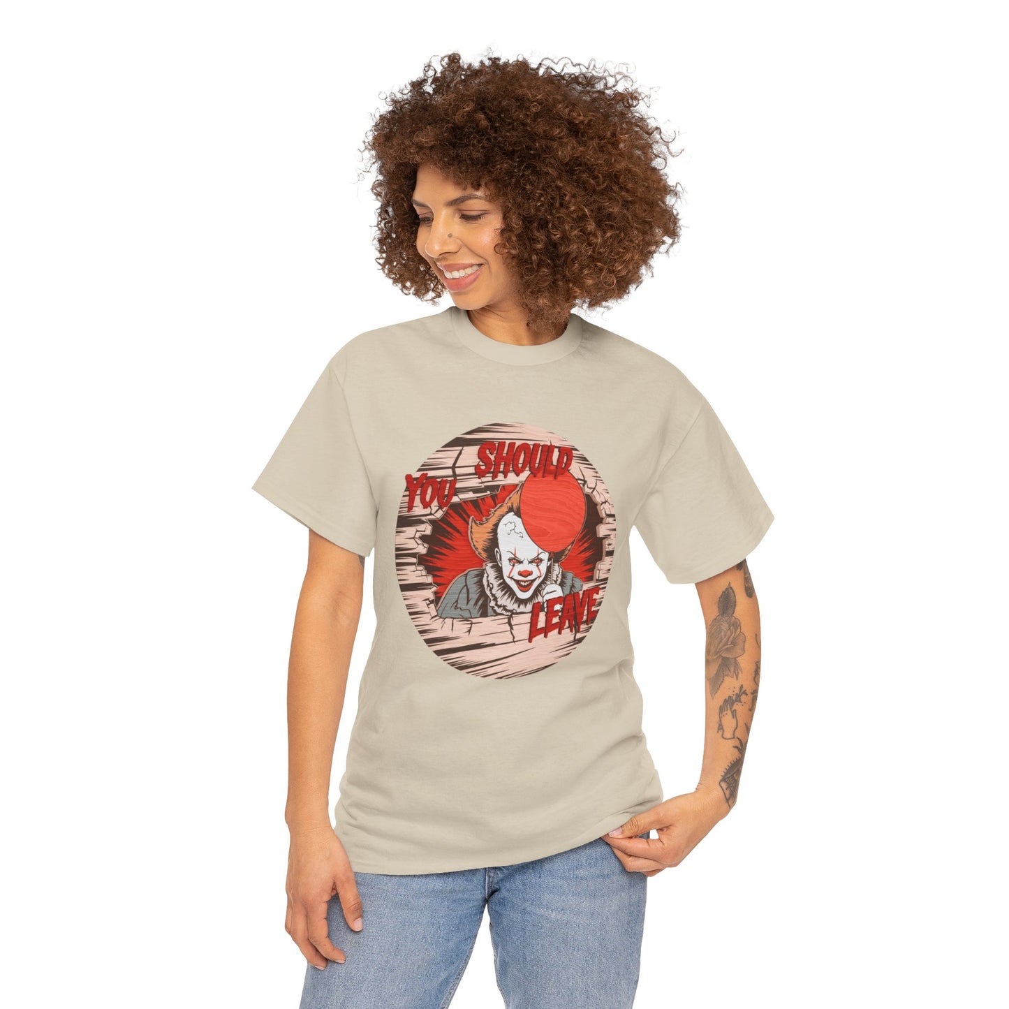Horror Graphic Tee, Halloween Costume Shirt, Unisex Creepy Cotton Tee, Funny Horror T-Shirt, Retro Scary Outfit