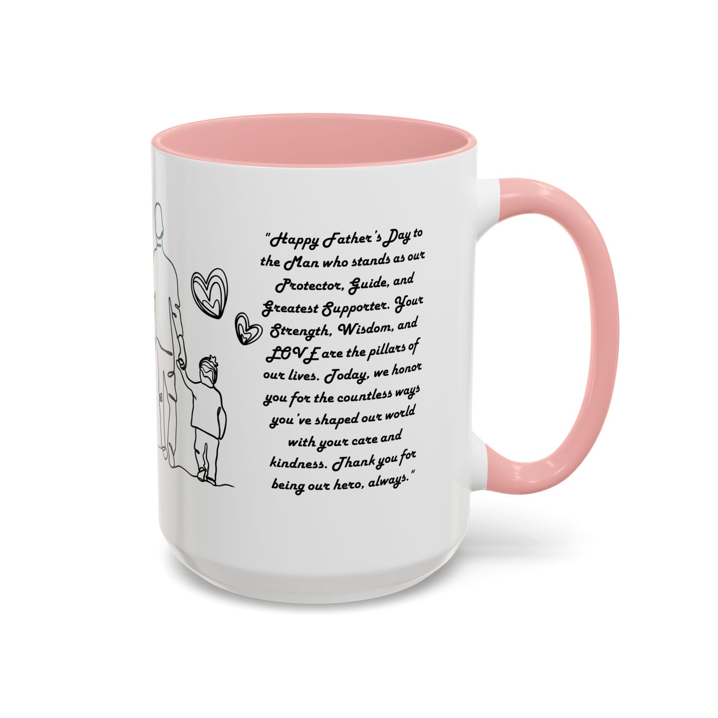 Fathers Day Mug Gift for Dad Funny Fathers Mug Accent Coffee Mug (11, 15oz)