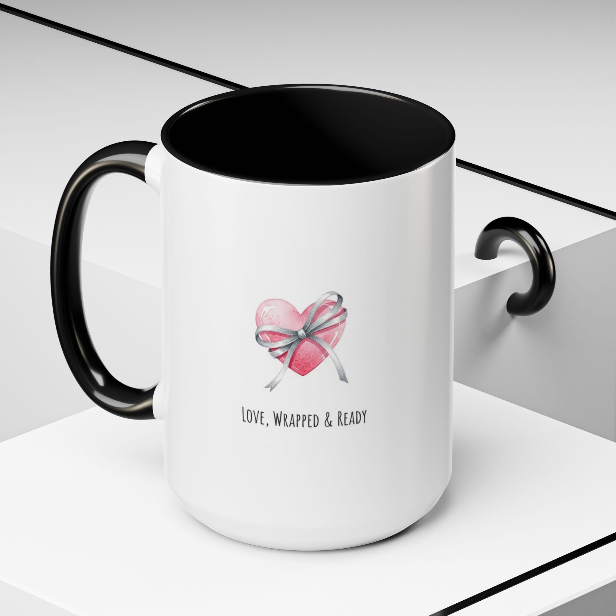 Christmas Mugs  Holiday Coffee Cups with Festive Quotes & Designs Romantic Accent Coffee Mug