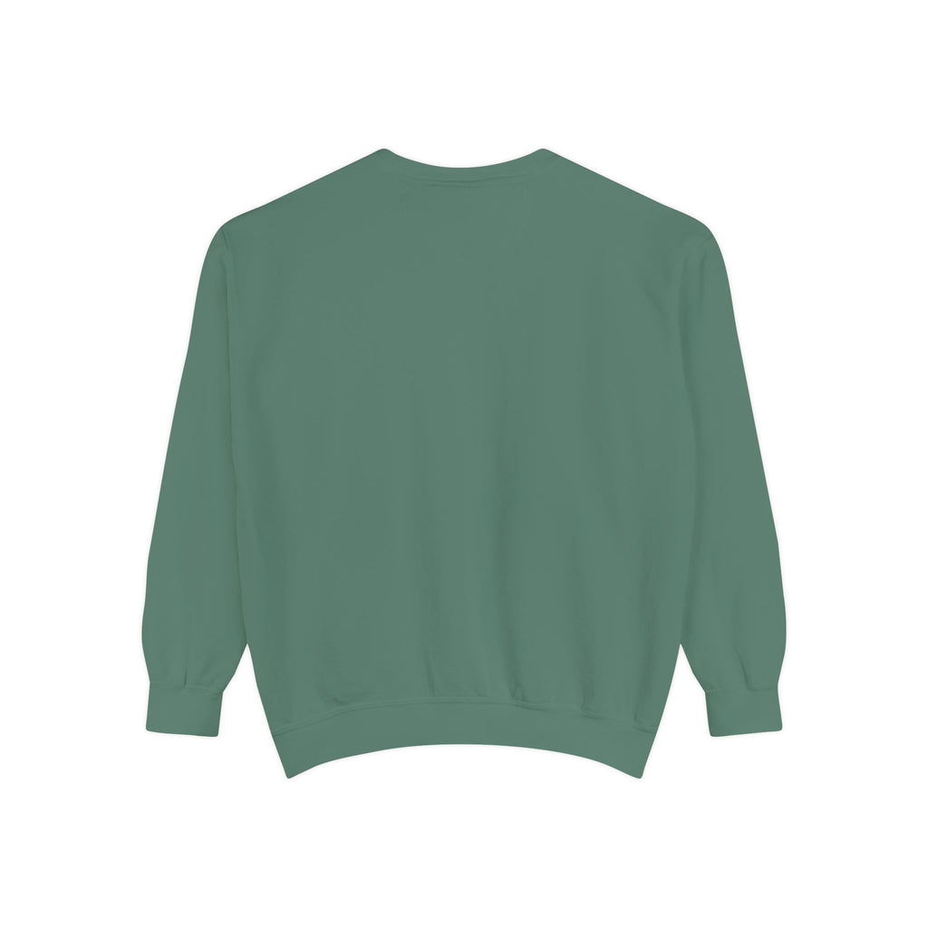 Friends-Inspired Unisex Garment-Dyed Sweatshirt, Cozy Casual Wear, Unique Graphic Sweatshirt, Perfect Gift, Everyday Style