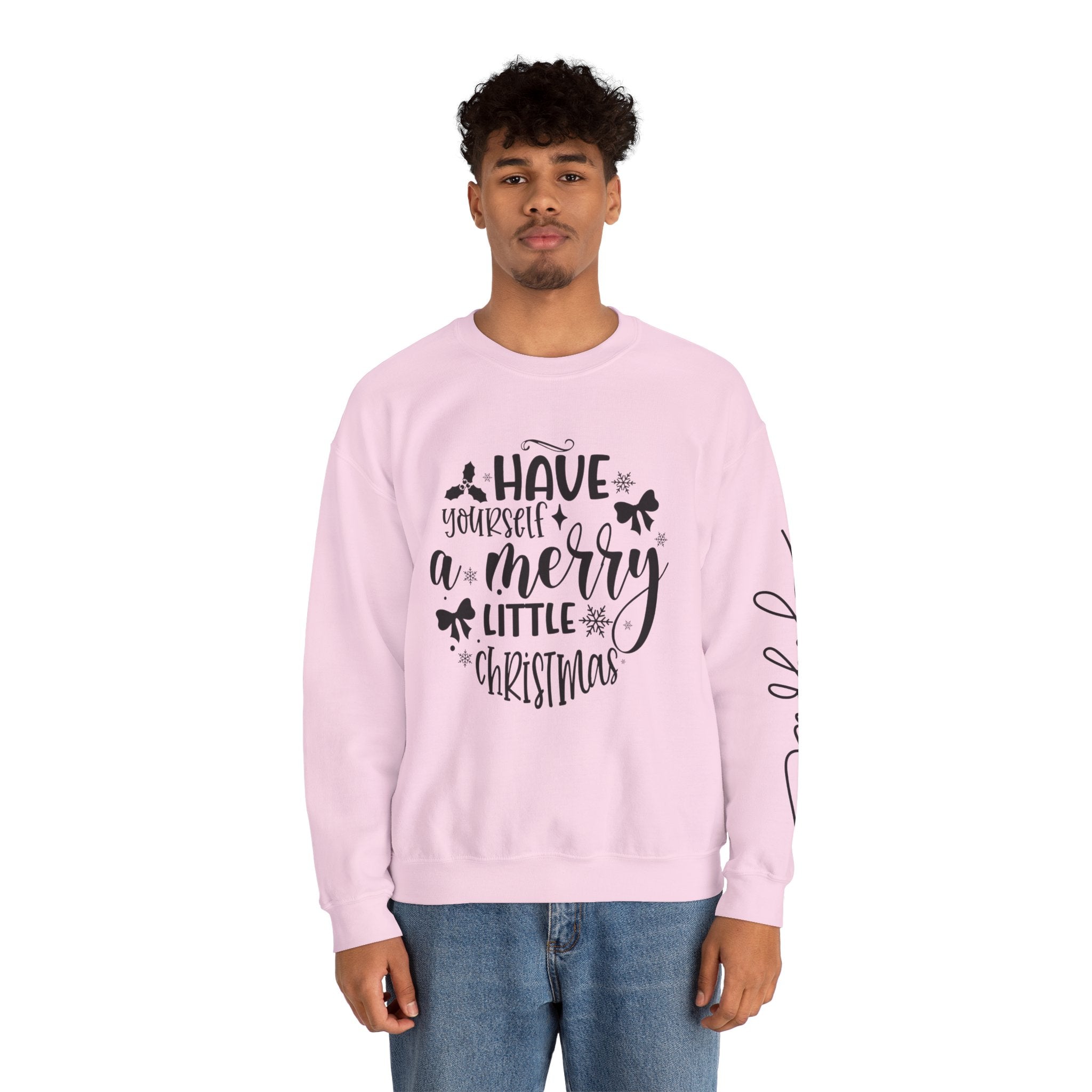 Xmas Shirts & Sweaters | Funny, Cute & Classic Christmas Designs Merry Christmas Crewneck Sweatshirt - Cozy Unisex Holiday Apparel