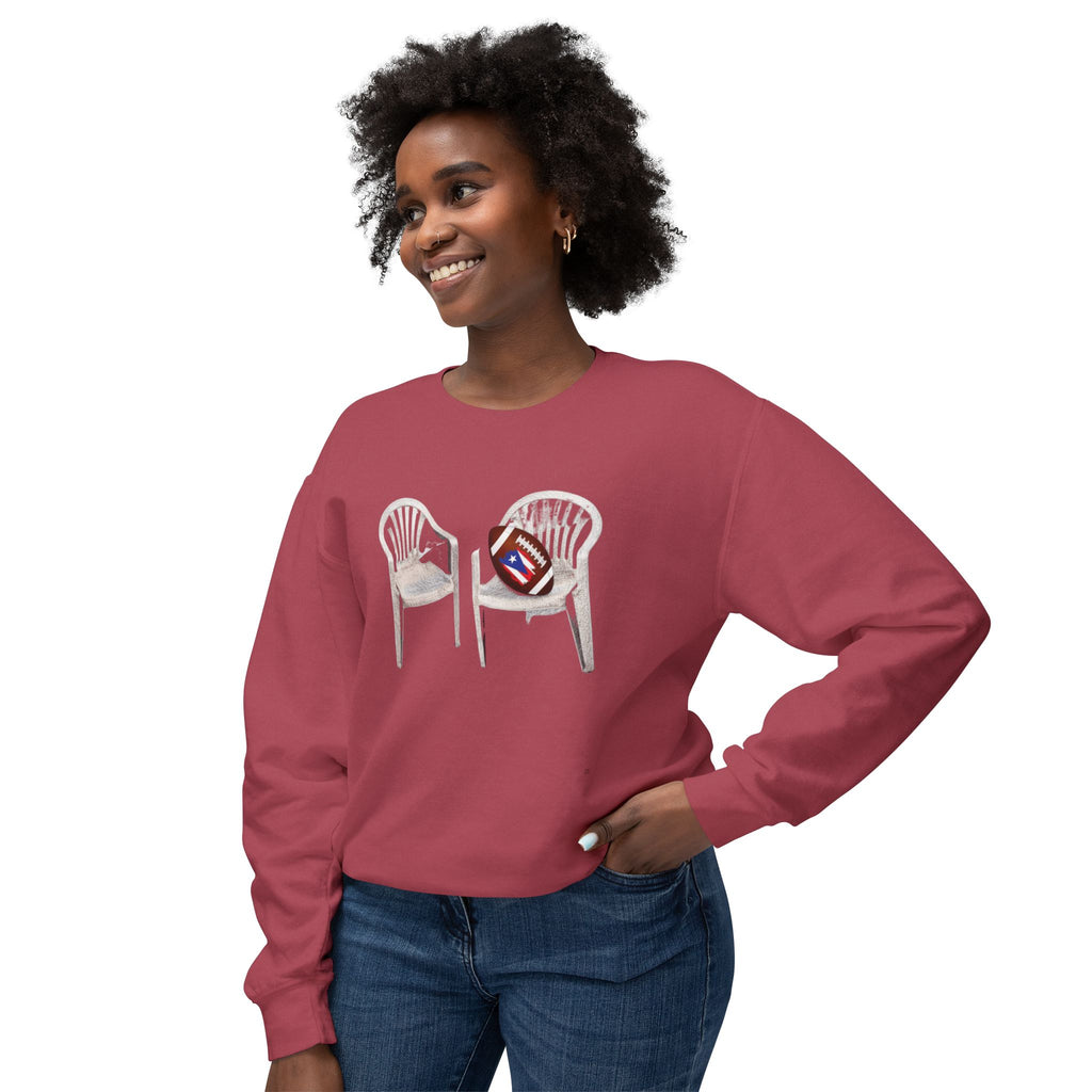 Benito Super Bowl 94 Puerto Rico Shirt Chair Vibes Crewneck Sweatshirt