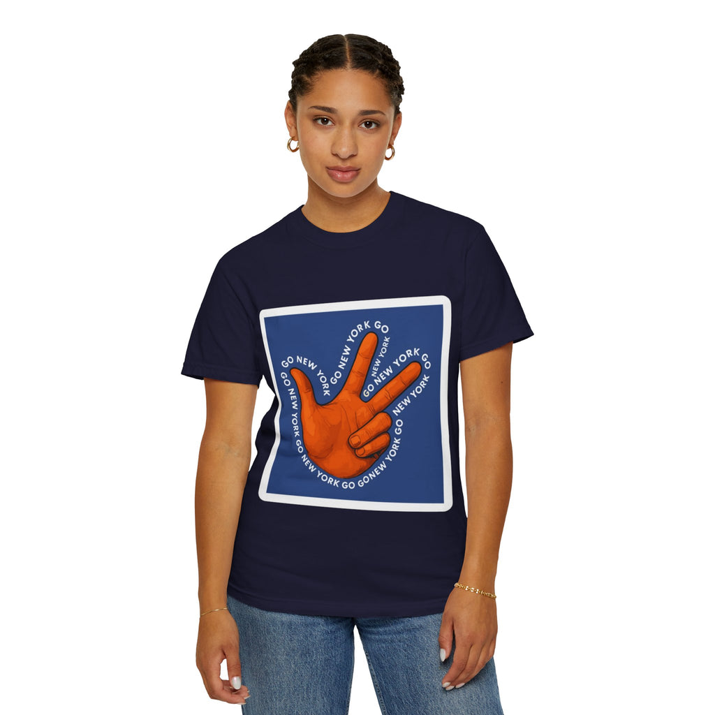 Go New York Hand Graphic T-Shirt