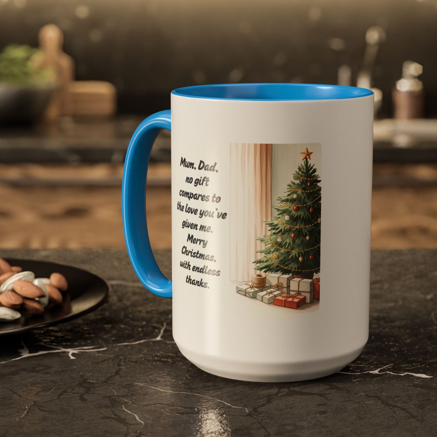 Christmas Mugs  Holiday Coffee Cups with Festive Quotes & Designs  Colorful 11oz & 15oz Coffee Cup with Heartfelt Message