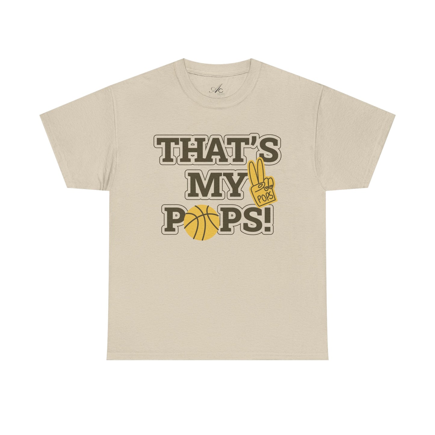 Basketball Dad Tee, Unisex Heavy Cotton T-Shirt for Father's Day, Sports Gift, Father's Day Gift, Family Tee, Casual Wear