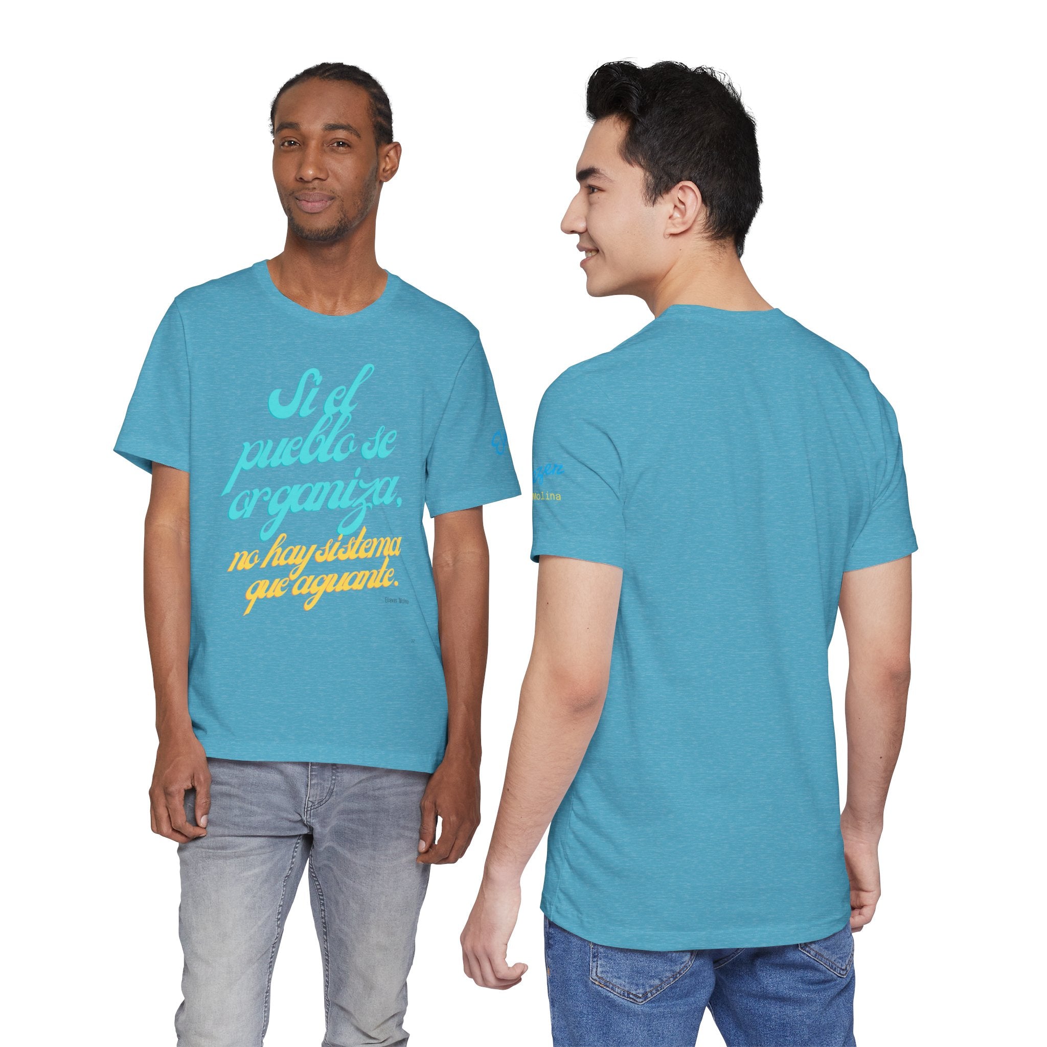 Spanish Script Tee  “Si el pueblo se organiza” Graphic T-Shirt