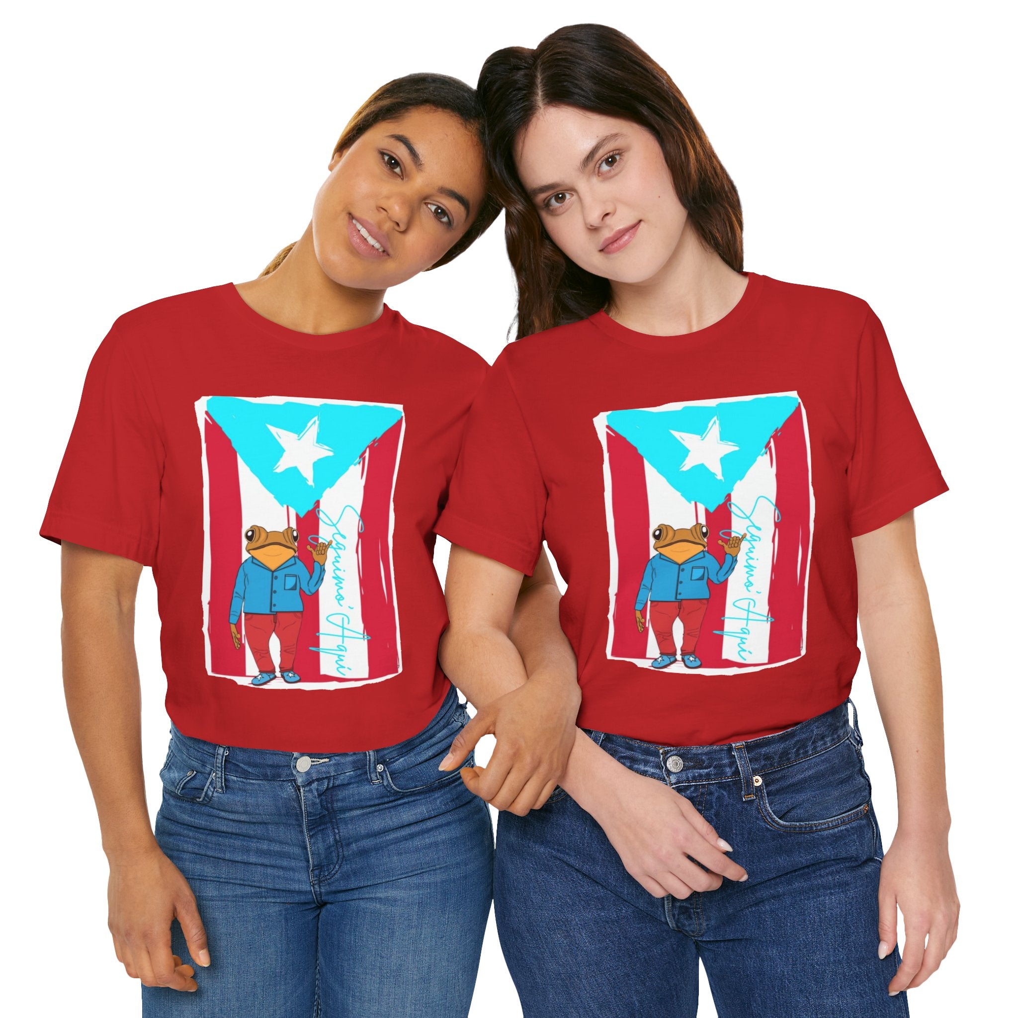 Puerto Rican Coqui Flag T‑Shirt  Boricua Pride Tee