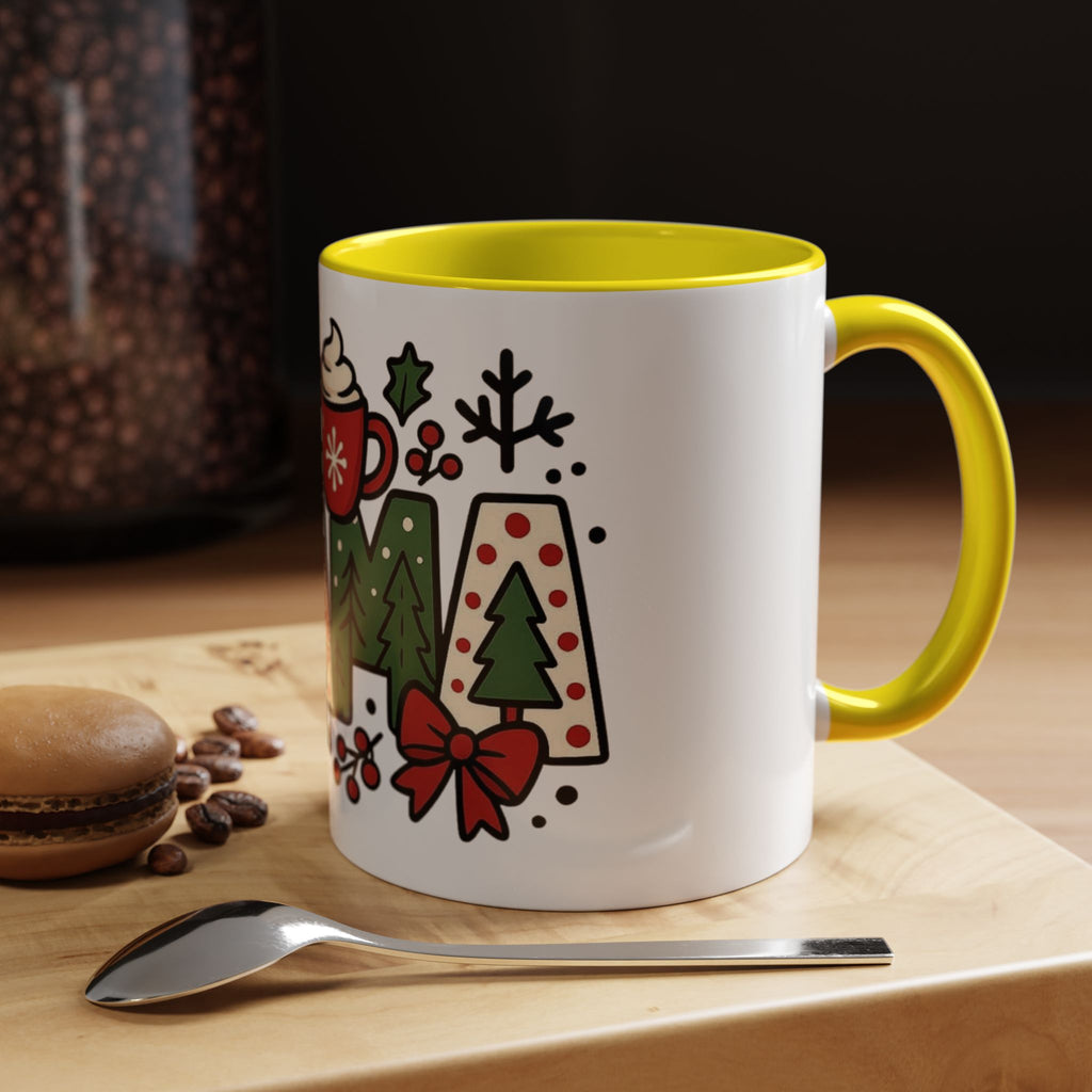 Mama Christmas Coffee Mug  Holiday Accent Mug (11/15oz) Christmas Mugs Collection!