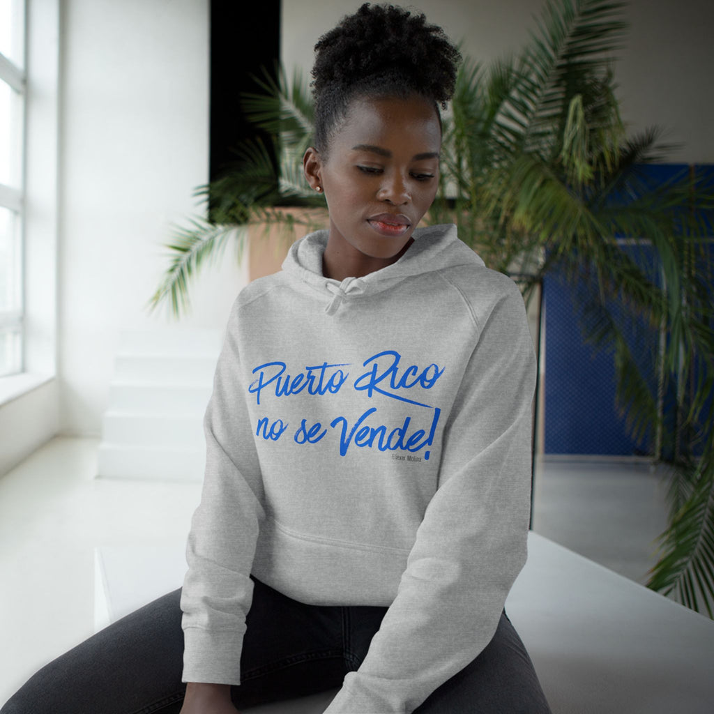 Hoodie  "Puerto Rico No Se Vende" Script Protest Pullover