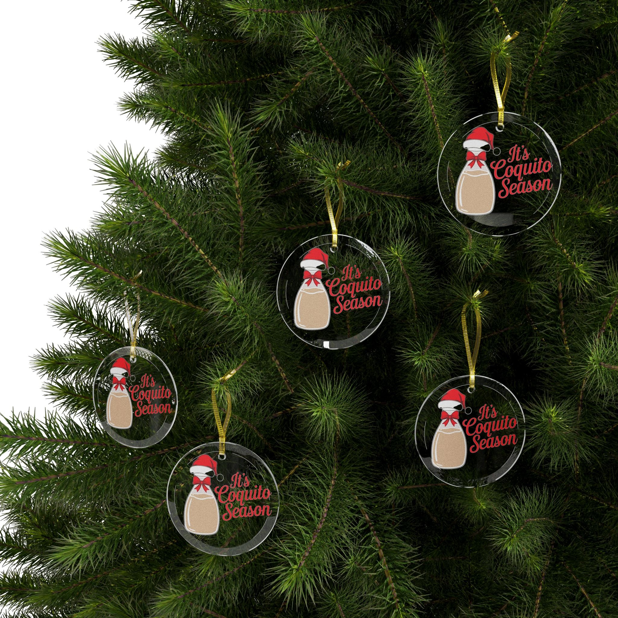 Puerto Rico Glass Ornaments Glass Ornaments celebration of Boricua pride