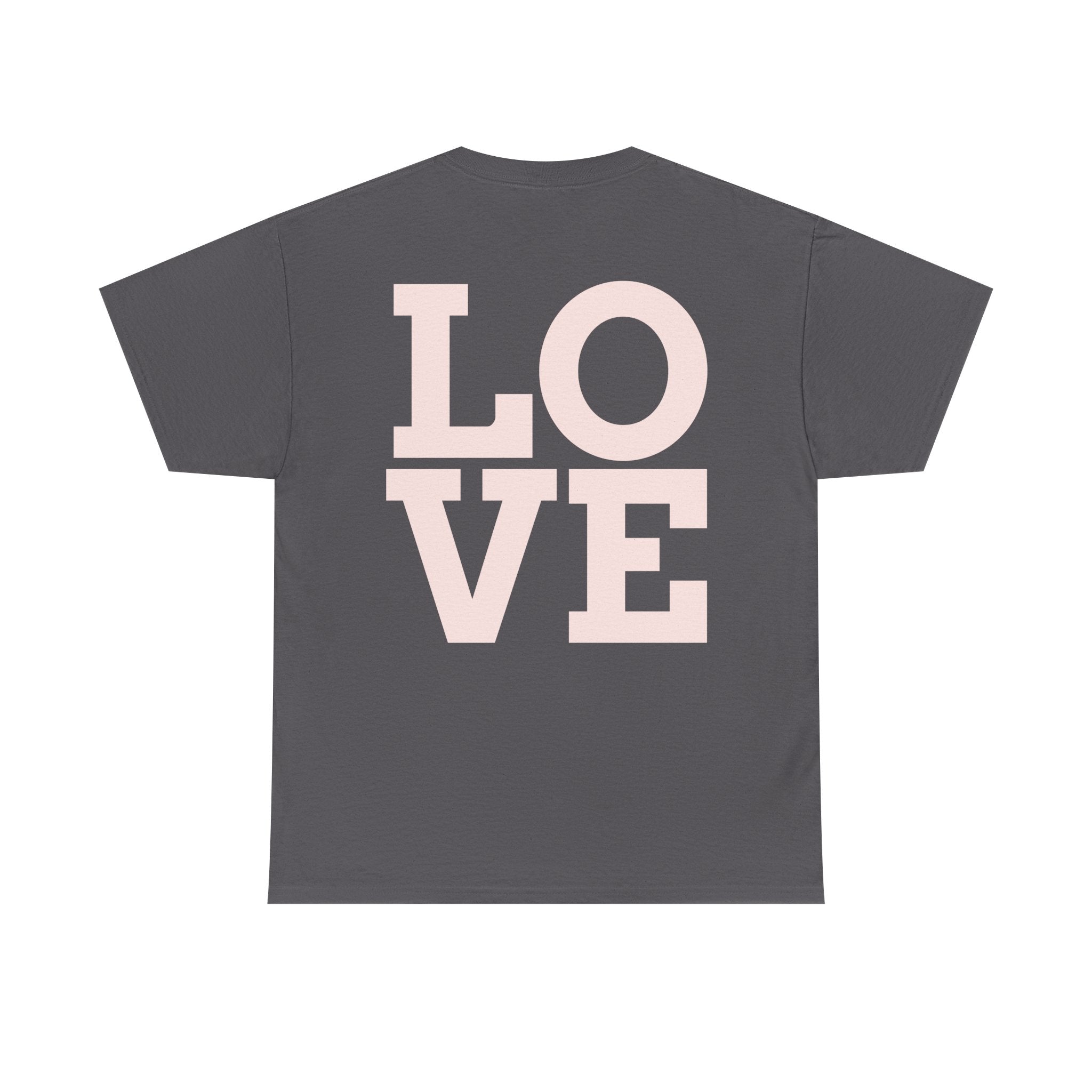 Pink Heart Cherries Tee  LOVE Graphic Valentine T-Shirt