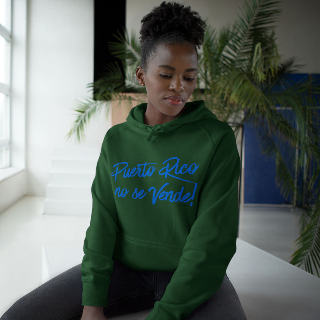 Hoodie  "Puerto Rico No Se Vende" Script Protest Pullover