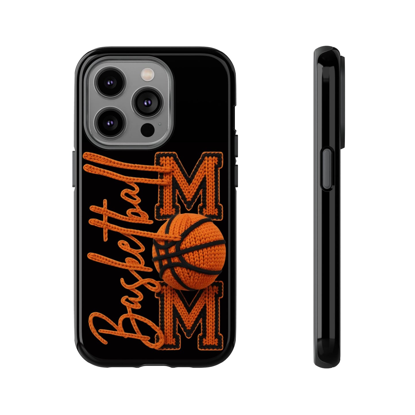 Basketball Mom Phone Case  'Basketball MOM' Protective Hard Cover