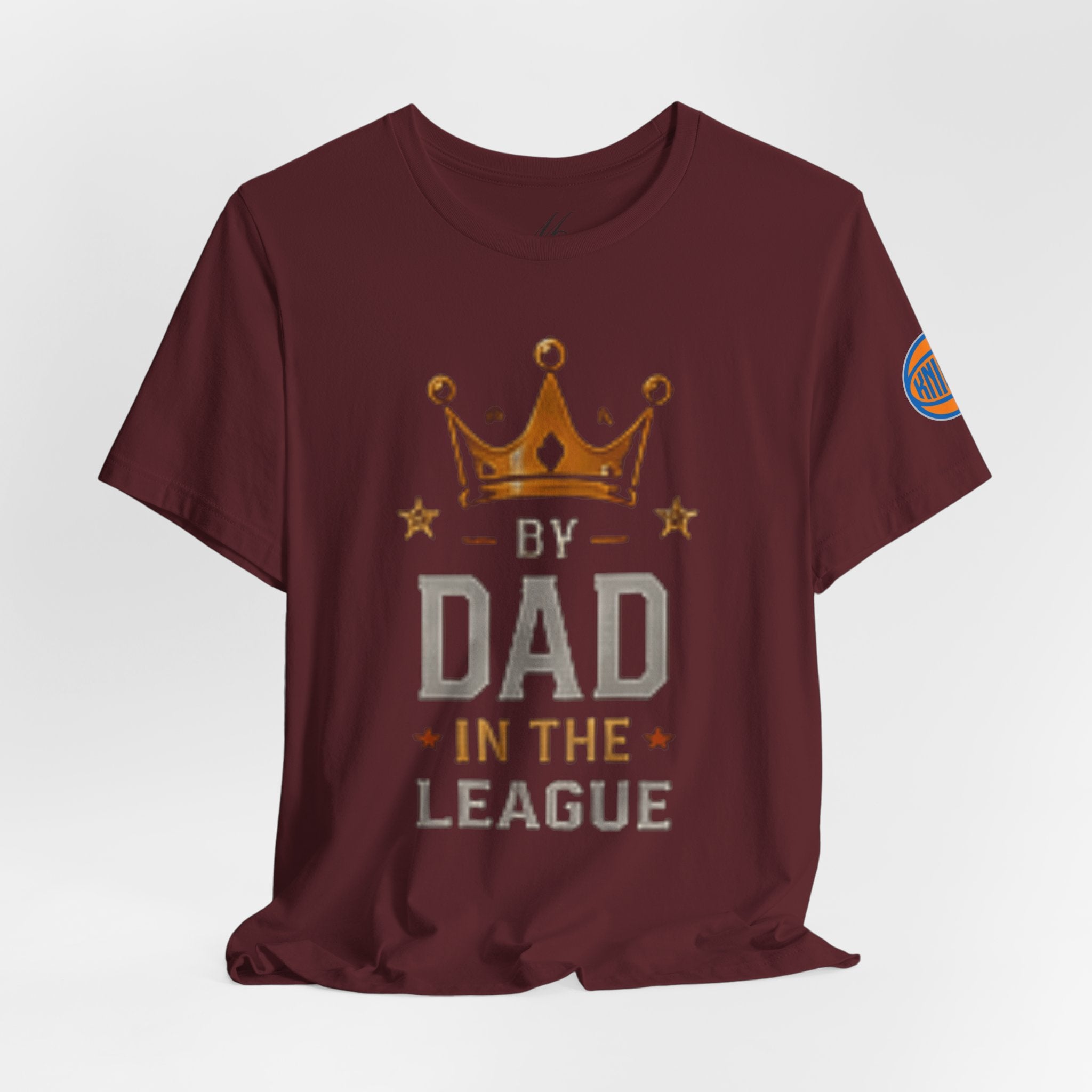 Dad In The League T-Shirt — Crowned "By Dad In The League" Tee for Fathers, Father’s Day Gift