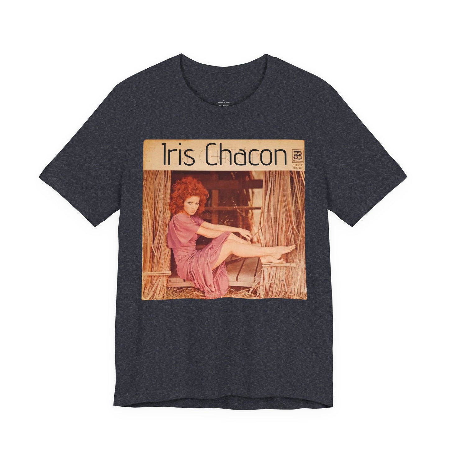 Retro Iris Chacon Unisex Tee, Vintage Music Shirt, Bohemian T-Shirt, Gift for Her, 90s Style Top