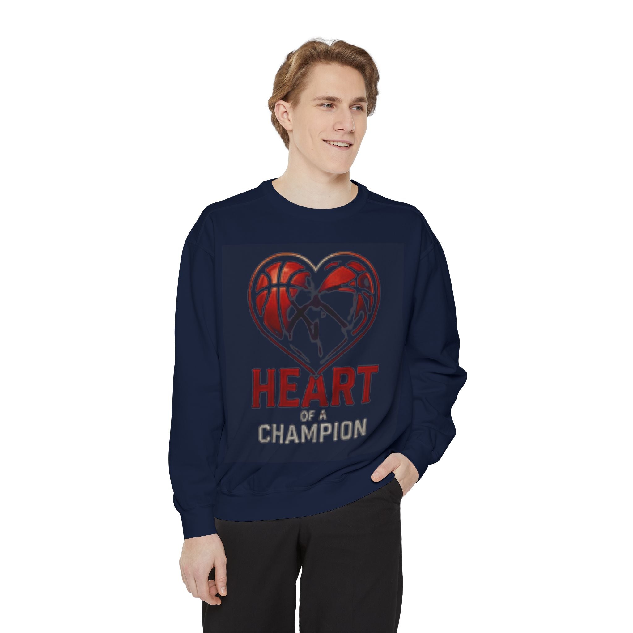 Heart of a Champion Basketball Sweatshirt