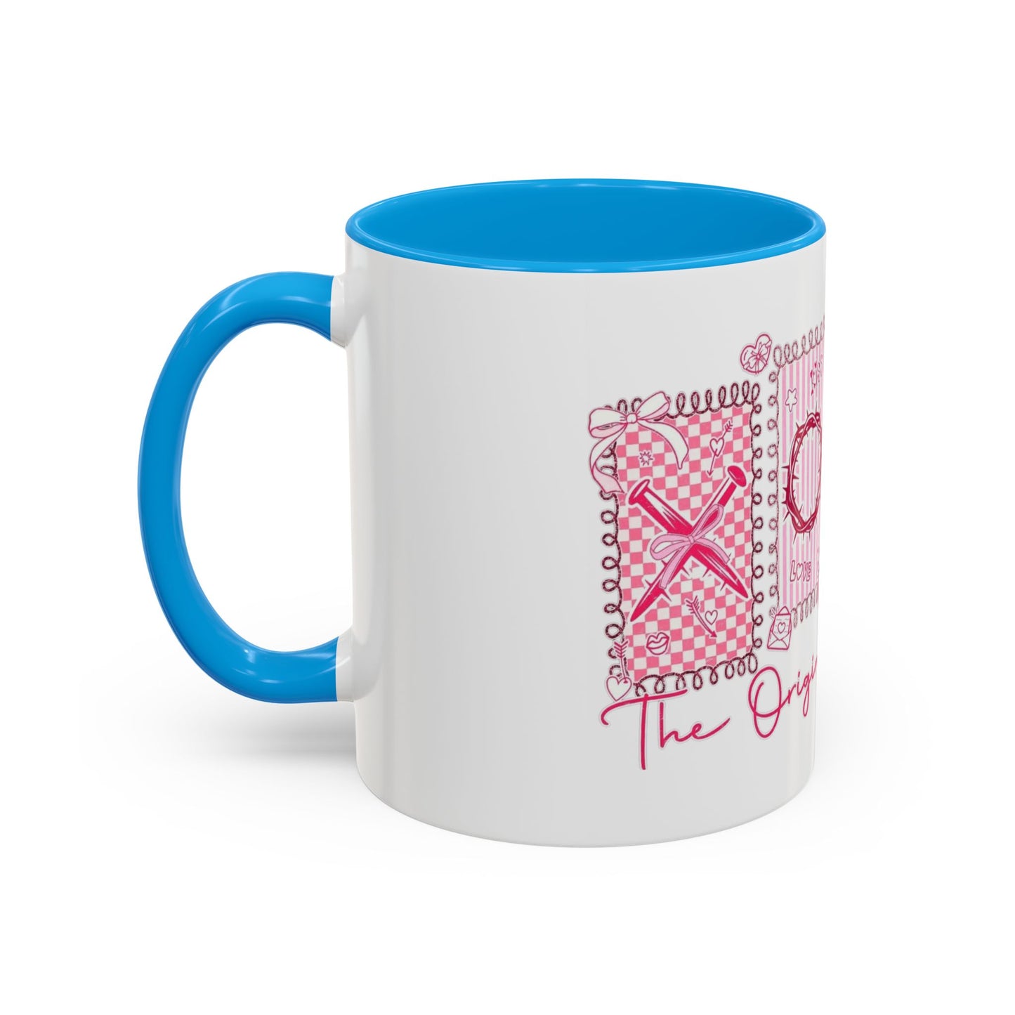 Love Letters XOXO Ceramic Mug — Colorful 11oz & 15oz Coffee Cup
