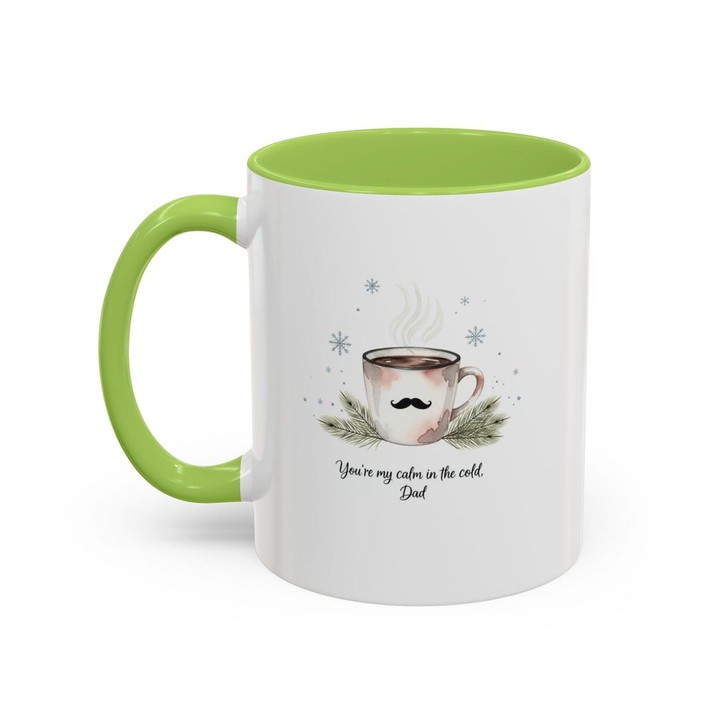 Holiday Coffee Cups with Festive Quotes & Designs Personalized Dad Coffee Mug You're my reason in the world
