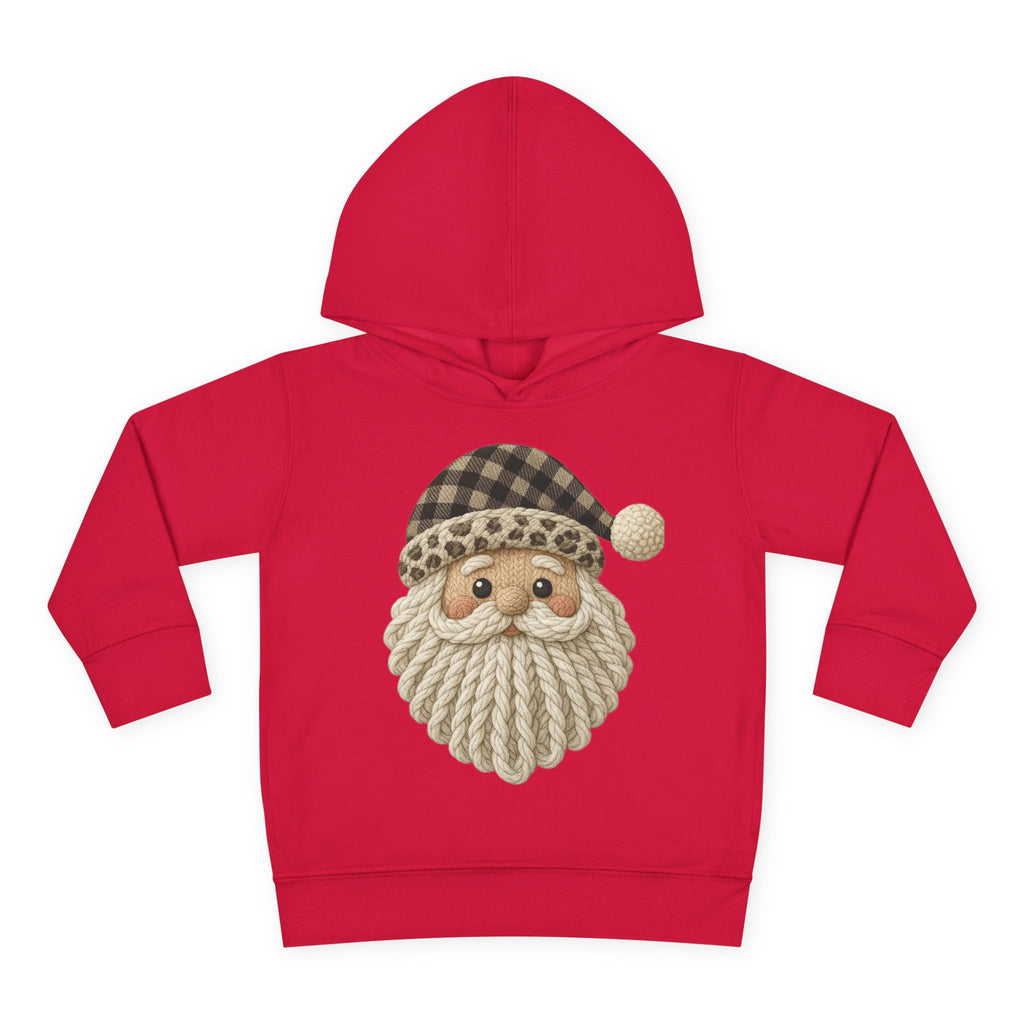 Toddler Hoodie  Cozy Plaid Santa Gnome Pullover