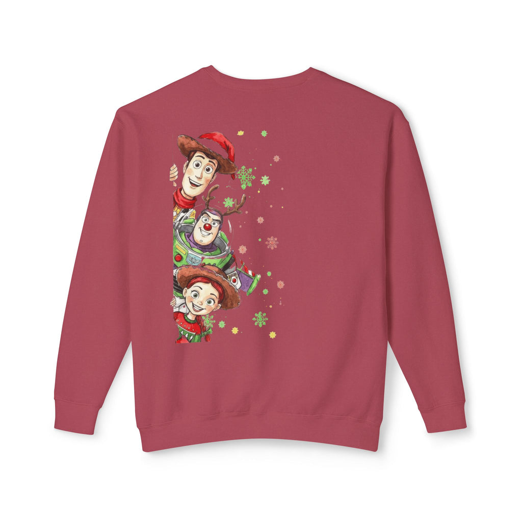 Christmas Toy Cowboy Crewneck Sweatshirt  Festive Woody & Friends Holiday Sweatshirt Cartoon Christmas T-shirts and Sweaters