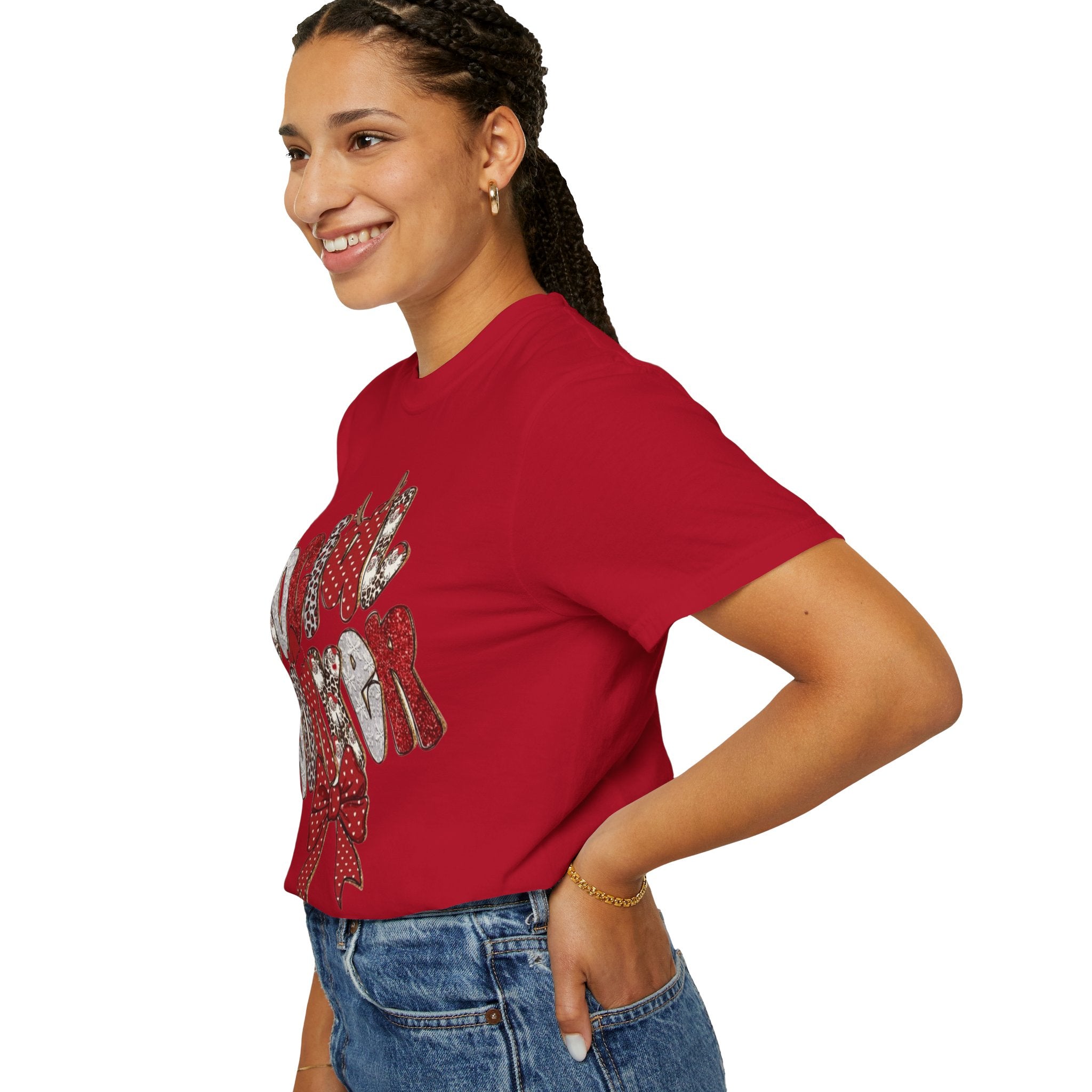 Social Worker Christmas T-Shirt  Festive Holiday Graphic Tee