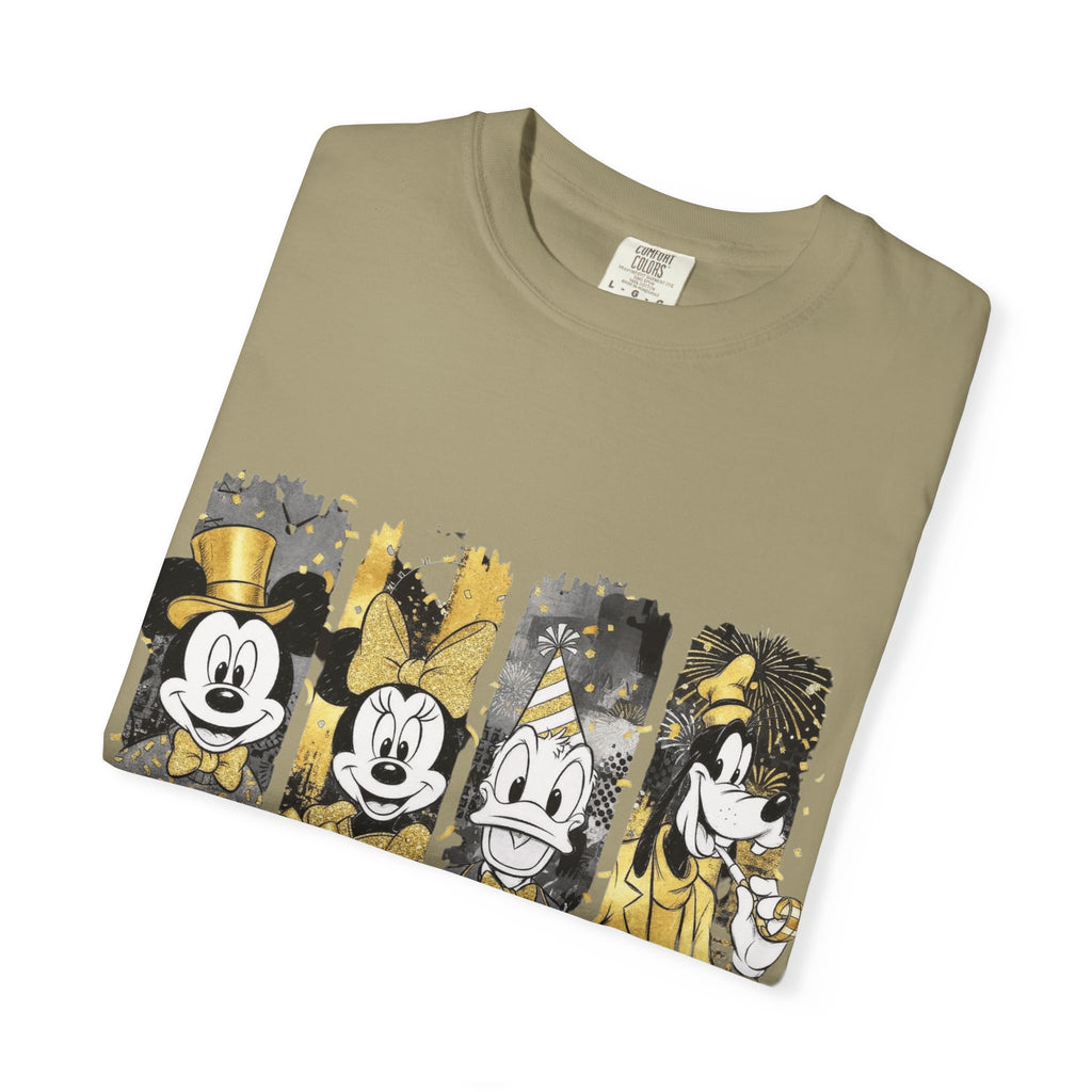 New Year Mickey & Friends T-Shirt  'Happy New Year' Graphic Tee