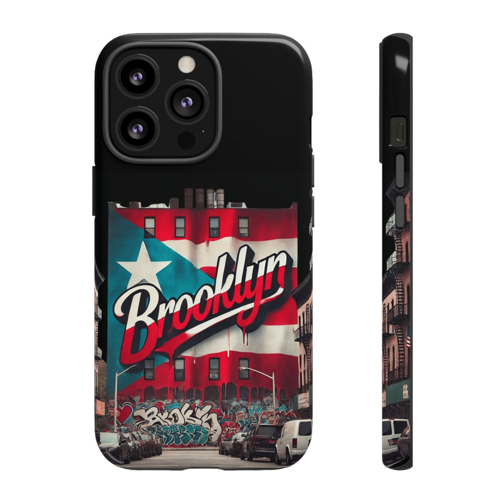 Brooklyn Street Art Phone Case  Urban Graffiti Protective Cover