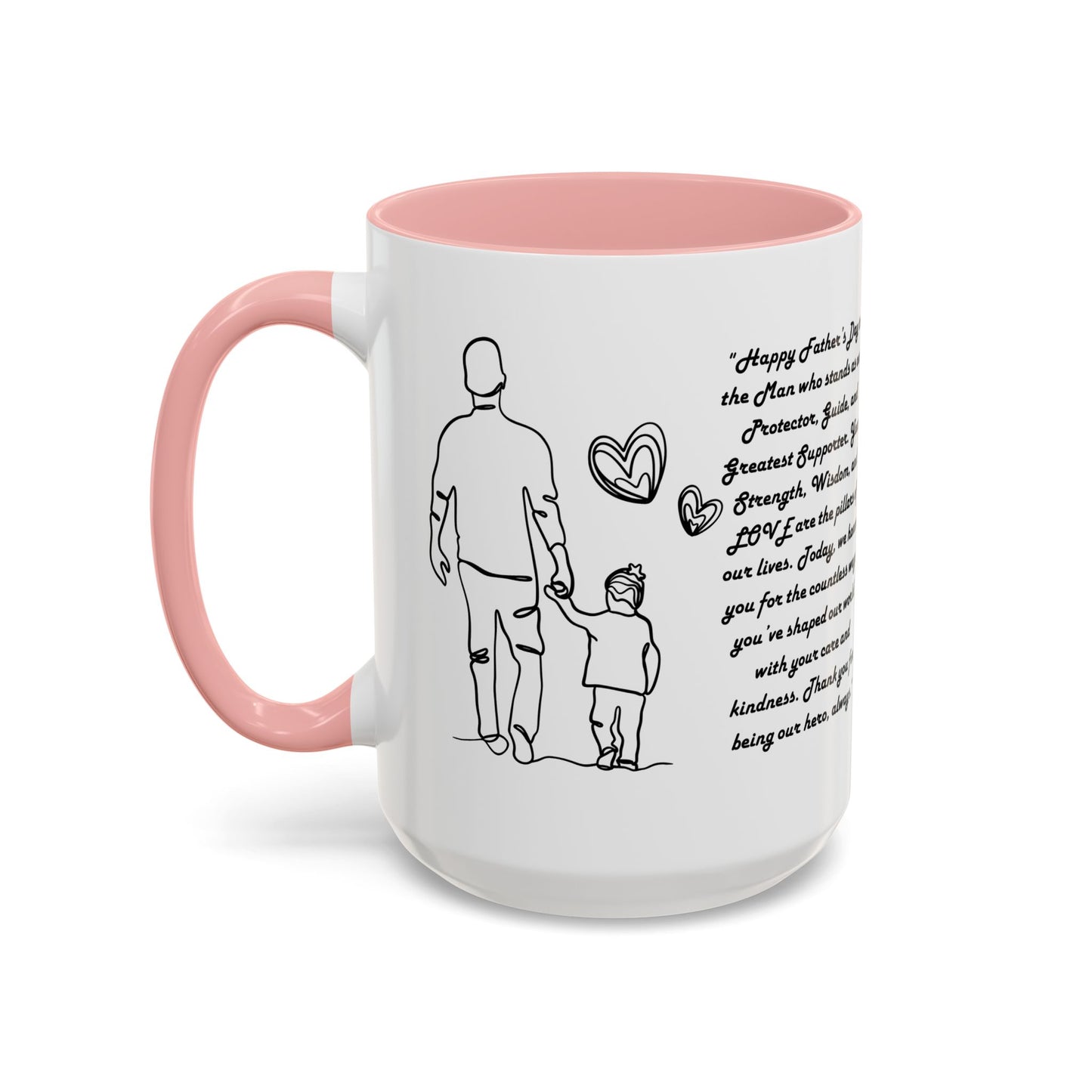 Fathers Day Mug Gift for Dad Funny Fathers Mug Accent Coffee Mug (11, 15oz)
