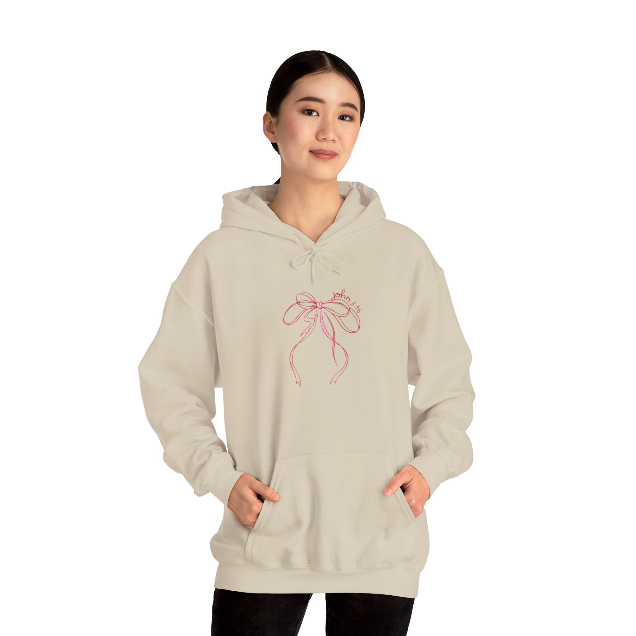You Are So Loved Hoodie Heart Full” Heart Ribbon Comfort Sweatshirt