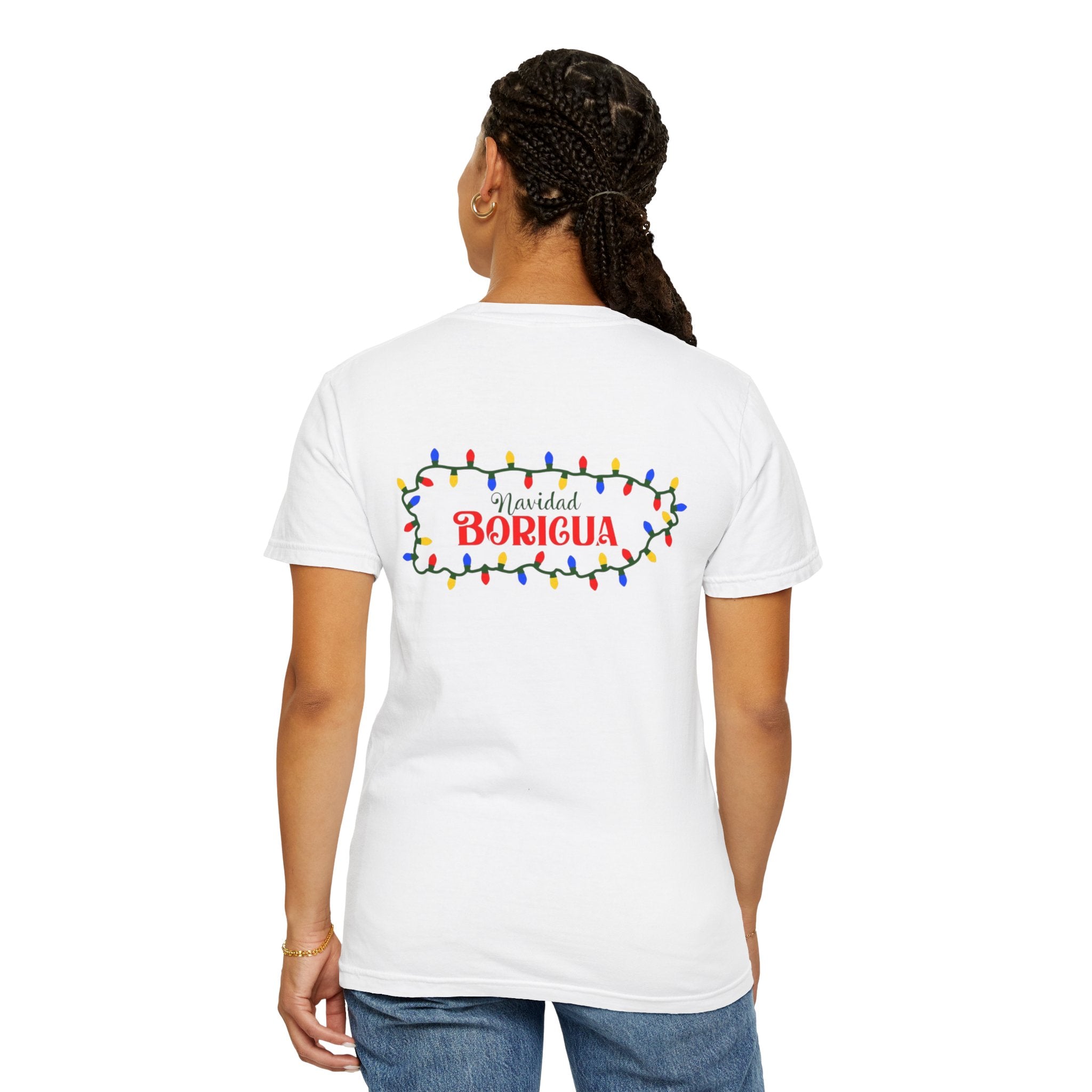 Medalla Light Beer T-Shirt  Navidad Boricua Holiday Tee Puerto Rico’s Navidades