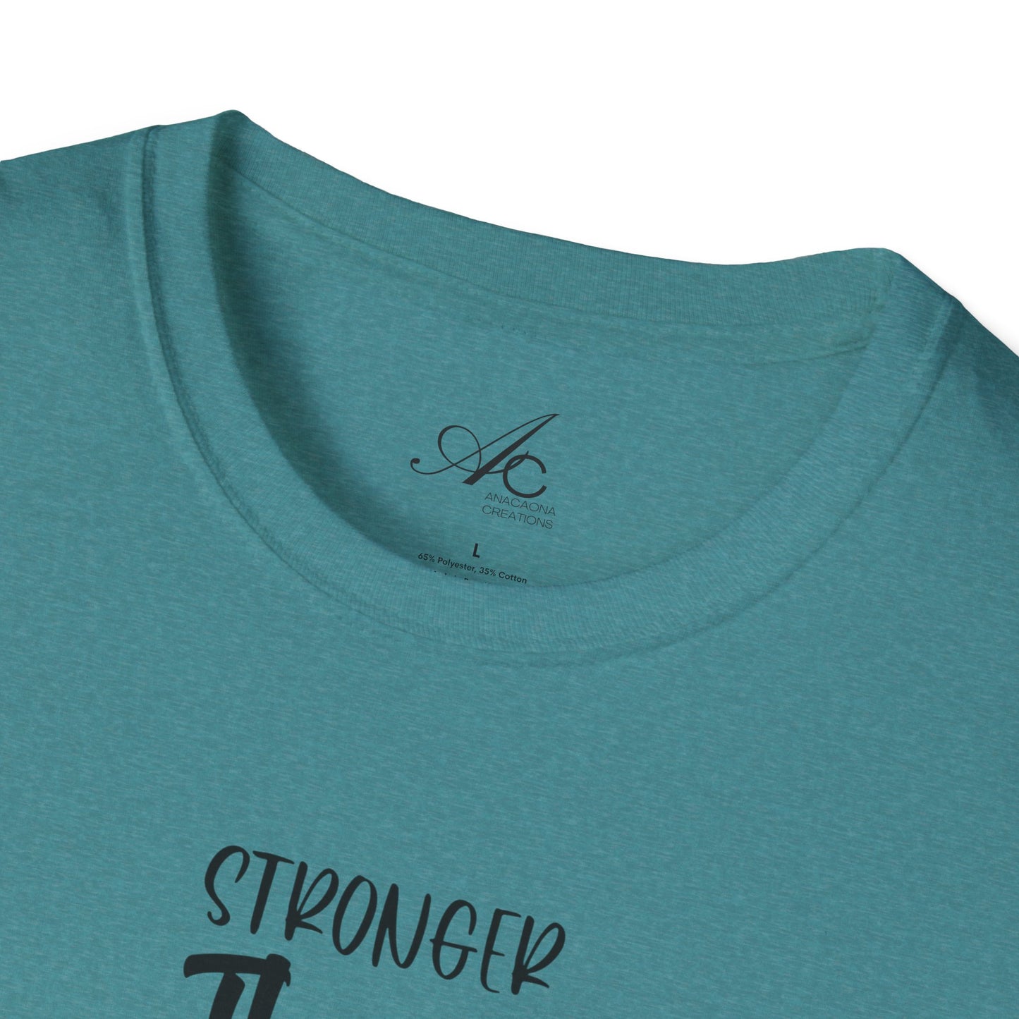 🧘‍♀️ Wear Your Peace. - Unisex Softstyle Tee, Funny Gift for Lazy Days, Quirky Casual Wear, Perfect for Birthdays, Relaxation Vibes
