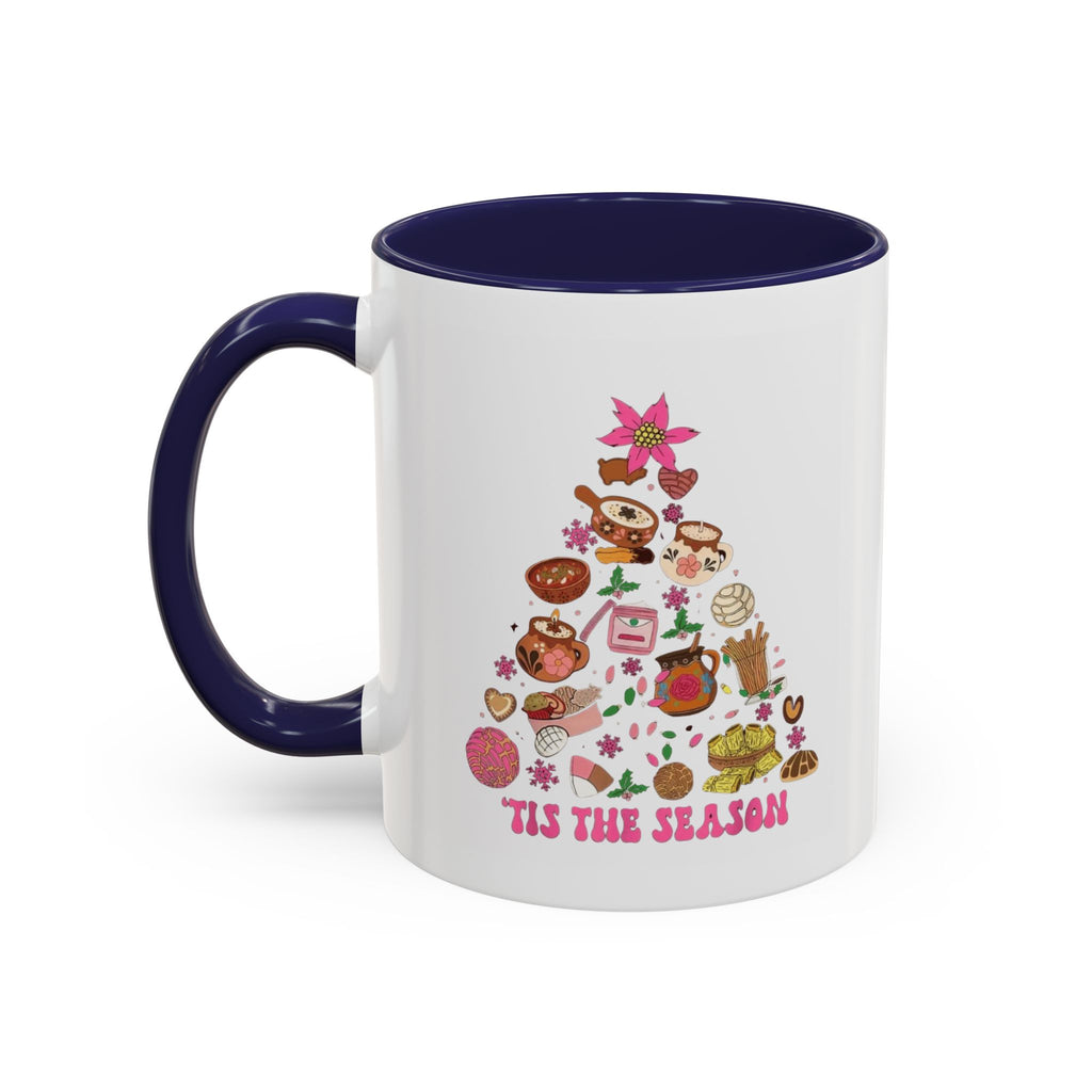 Coffee Mug - 'Tis the Season' Holiday Cookie Tree Accent Mug (11/15oz)