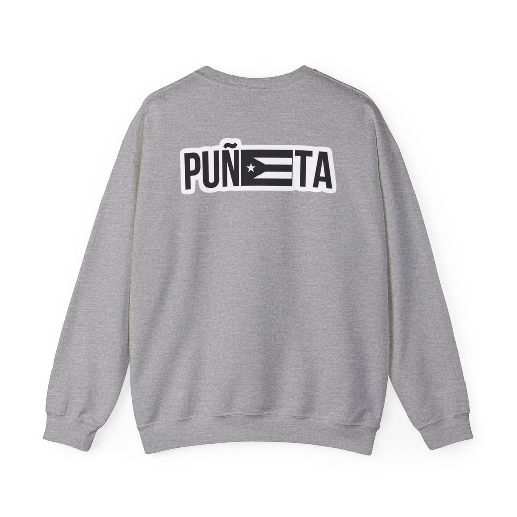 Puñeta Sweatshirt  Puerto Rican Flag Graphic Crewneck