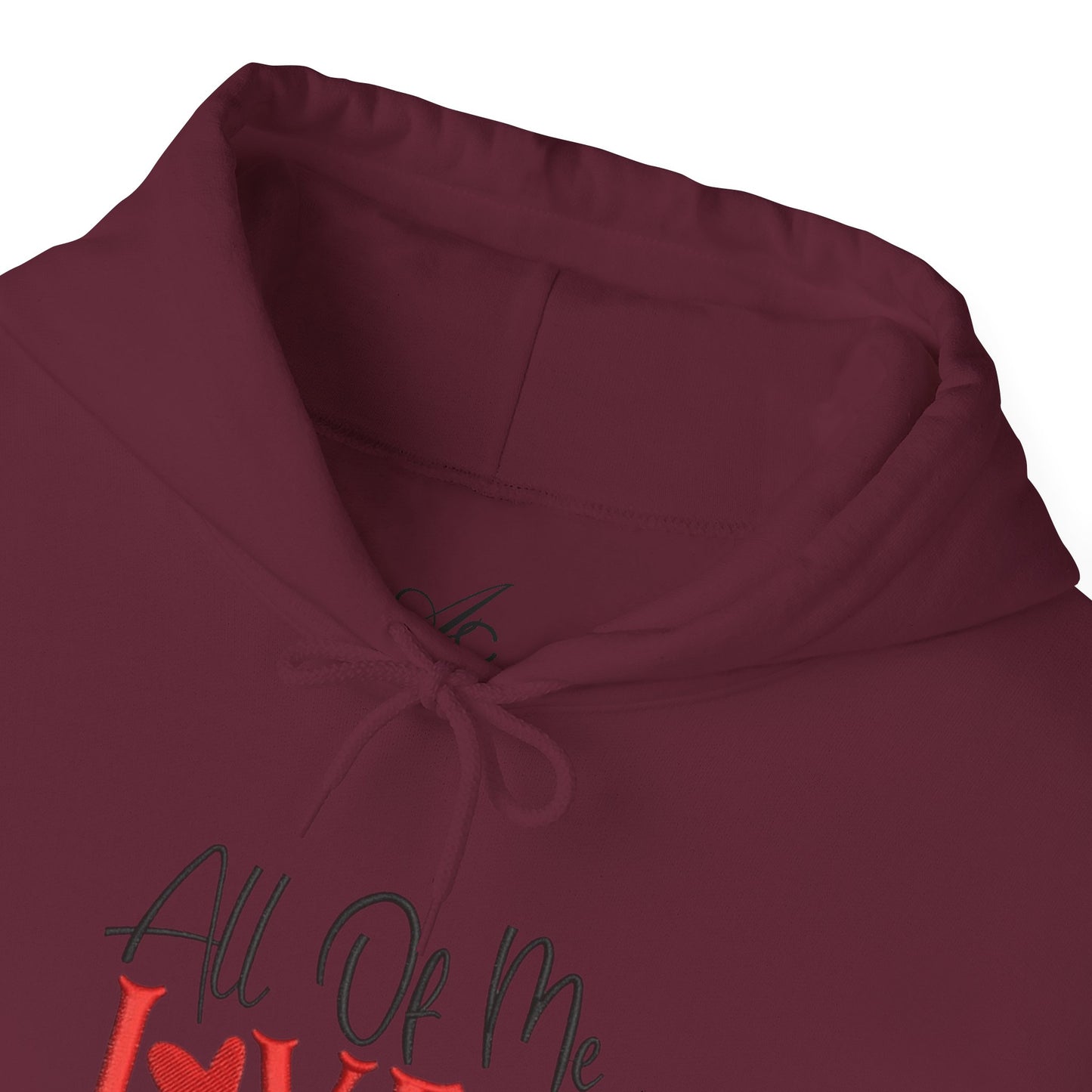 All Of Me Loves All Of You Hoodie  Romantic Valentine’s Day Pullover