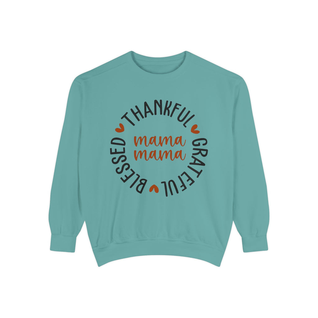 MOM  Sweatshirt Thankful Grateful Blessed "Mama Mama" Sweatshirt