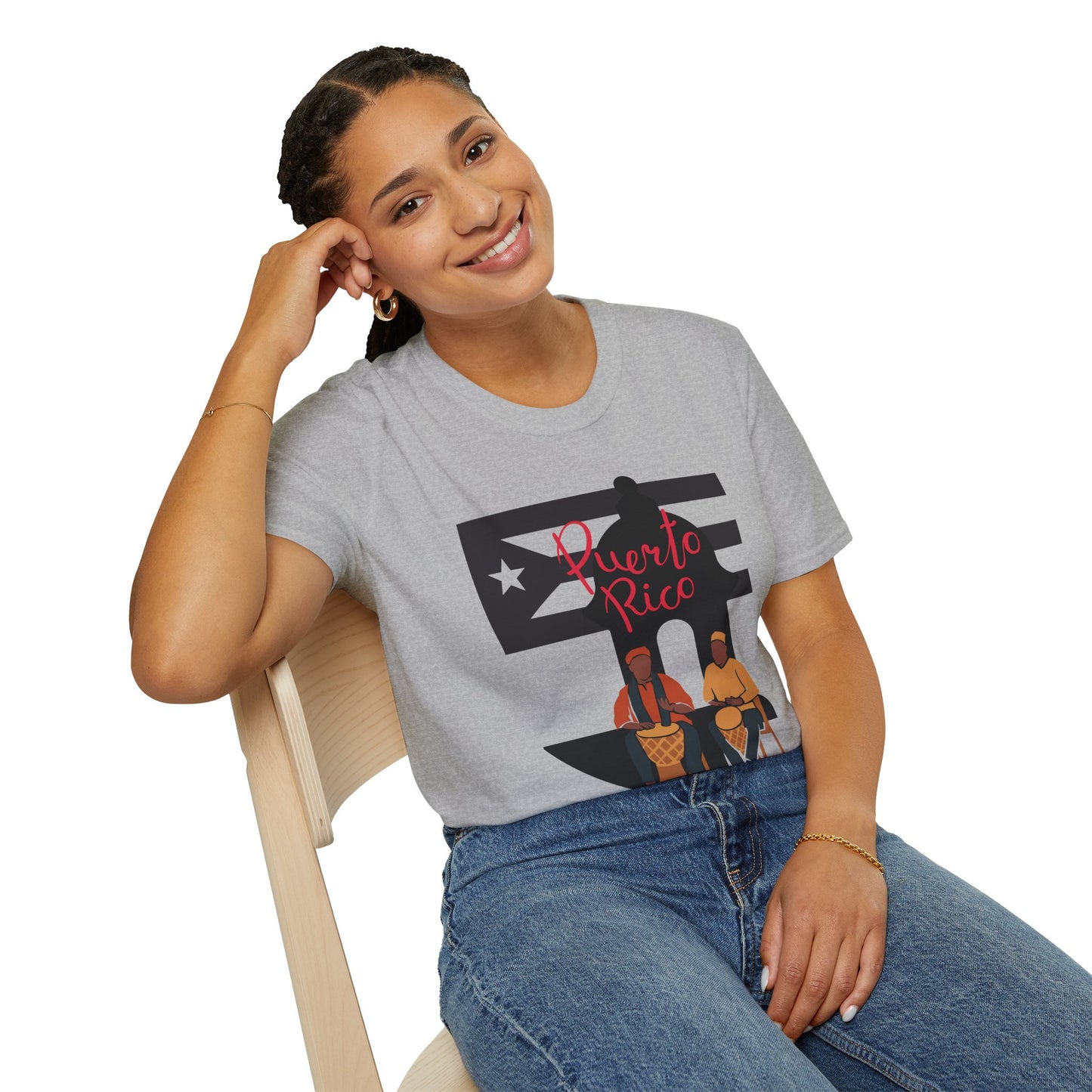Puerto Rico Pride T-Shirt, Unisex Graphic Tee, Caribbean Culture Apparel, Gift for Puerto Ricans, Celebrate Heritage