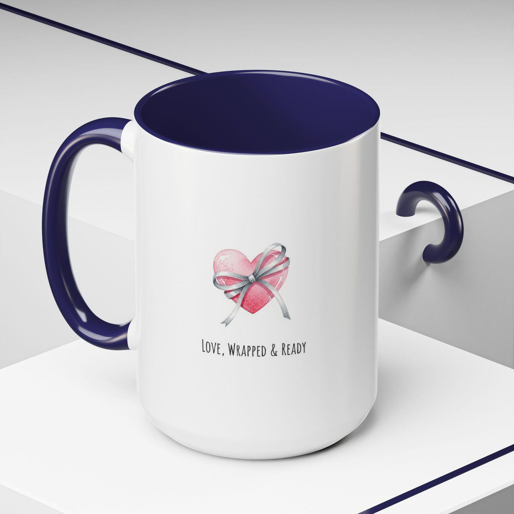 Christmas Mugs  Holiday Coffee Cups with Festive Quotes & Designs Romantic Accent Coffee Mug