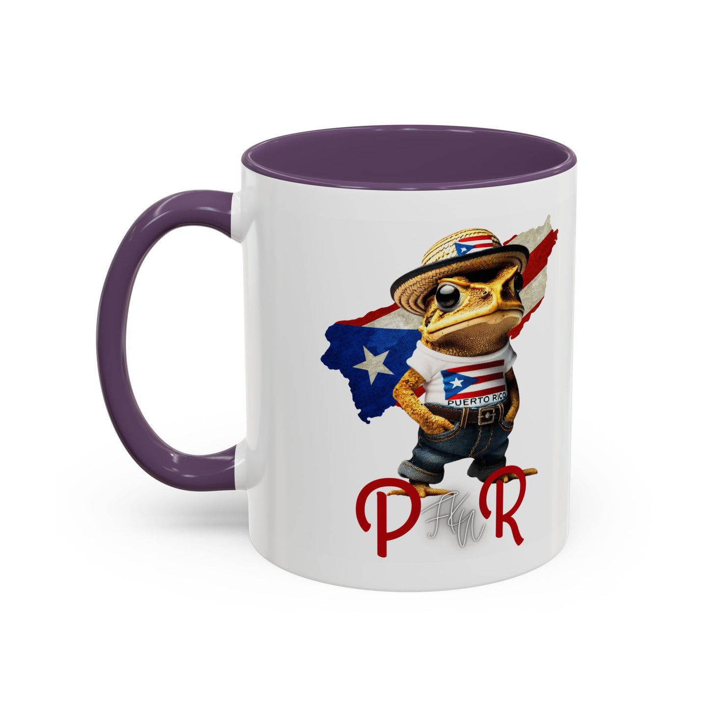 Puerto Rican Heritage Mugs with Unique Designs Accent Coffee Mug (11, 15oz)