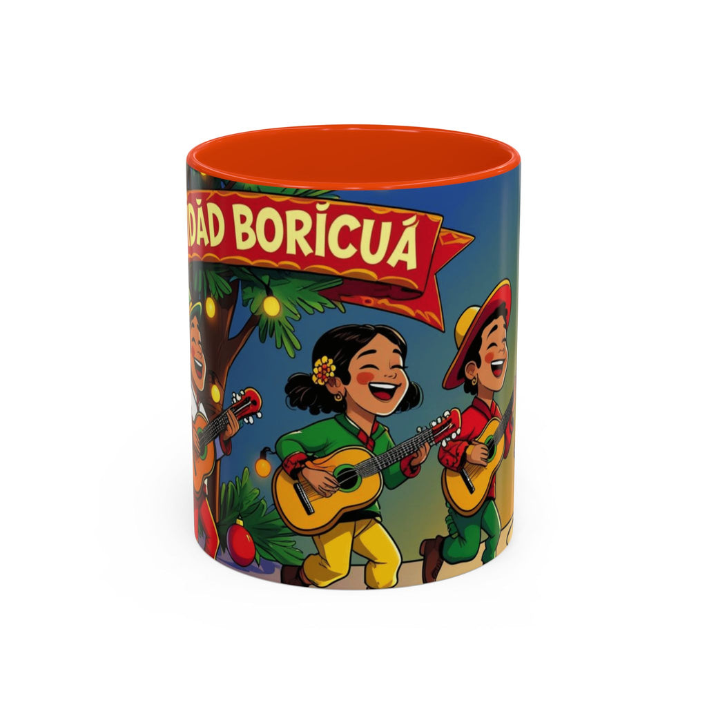 Navidad Boricua Mug Vibrant Puerto Rican Celebration Mug