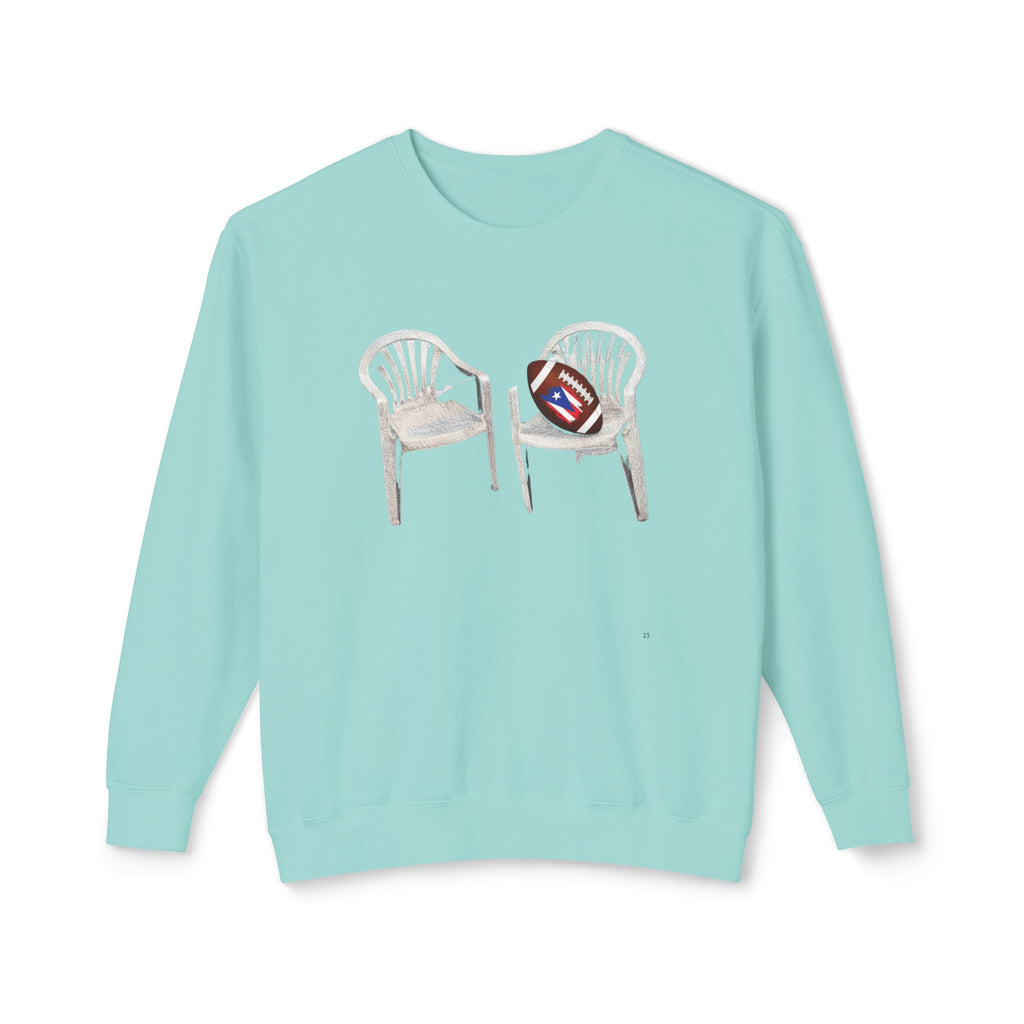 Benito Super Bowl 94 Puerto Rico Shirt Chair Vibes Crewneck Sweatshirt