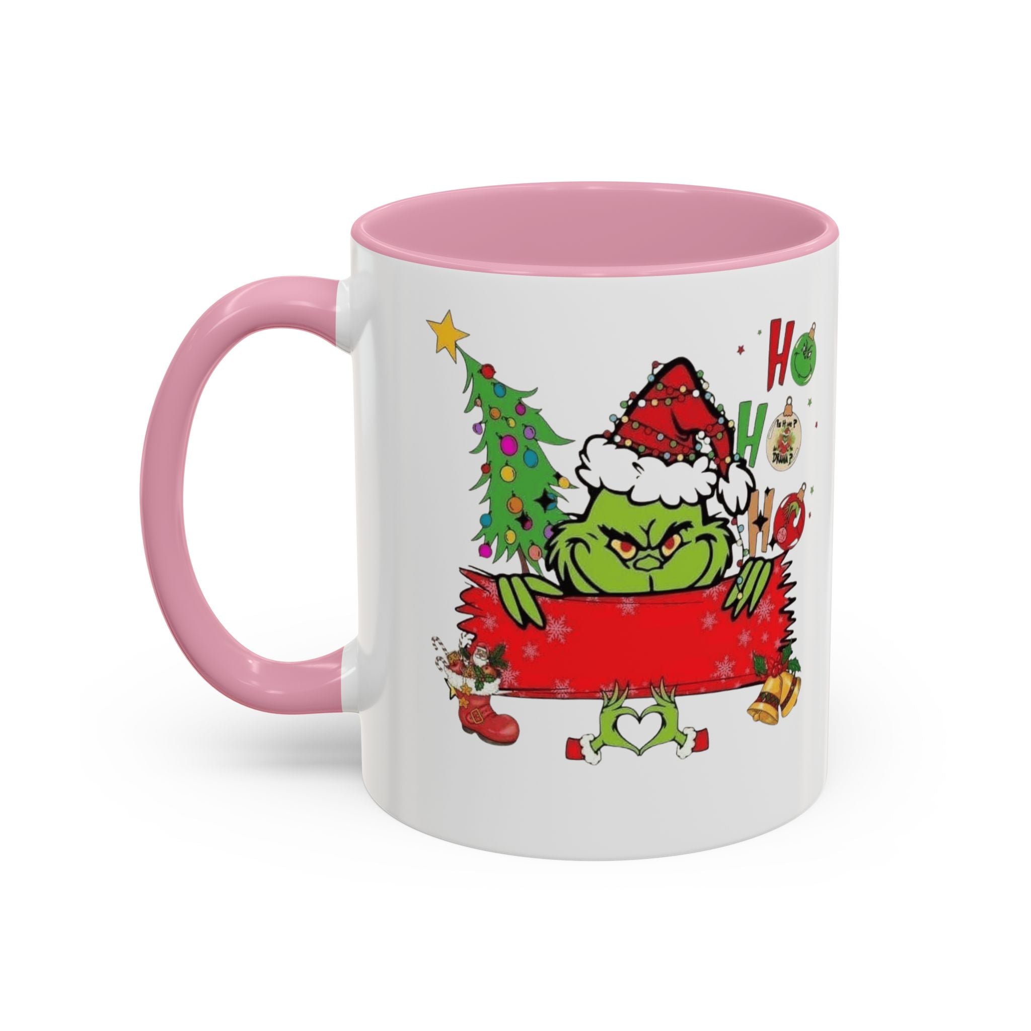 Christmas Grinch Mug (11oz & 15oz)  Funny Holiday Coffee Cup with Grinch Illustration Christmas Mugs Collection!