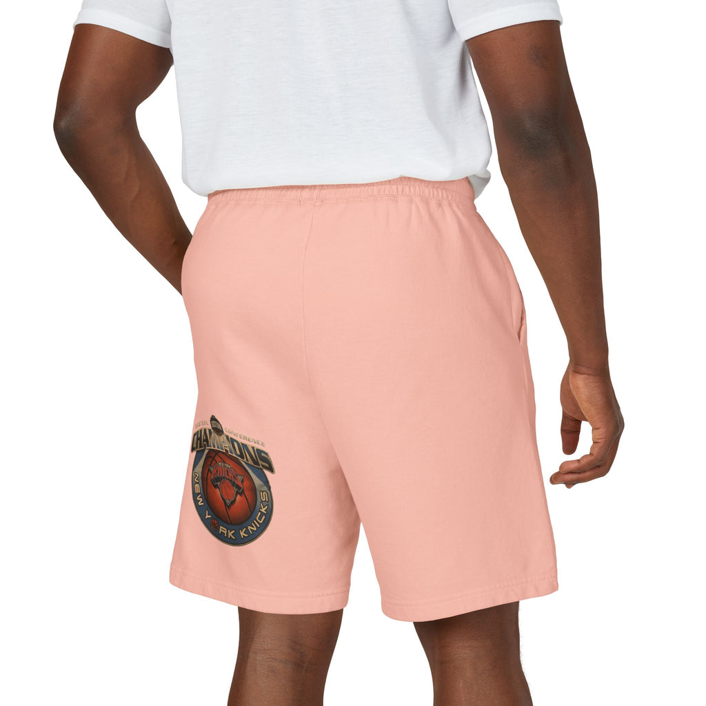Champ-Heart Basketball Graphic Sweat Shorts — Athletic-Inspired Casual Shorts